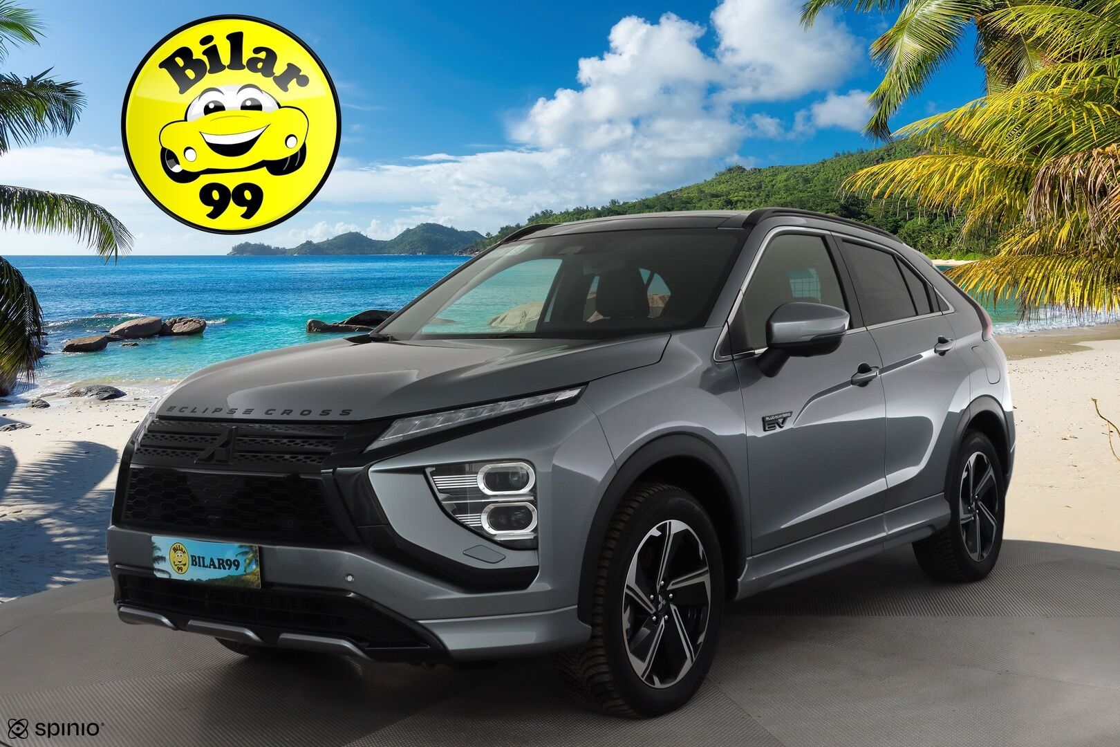 MITSUBISHI ECLIPSE CROSS 2022 2.4 PHEV Instyle 4WD * ACC / HUD / 360° / Sähköpenkit / Panorama / Nahat / KeylessGo / Navi / LED * - Merkkihuollettu - HULLU BLACKWEEK KORKOTARJOUS 2,49%