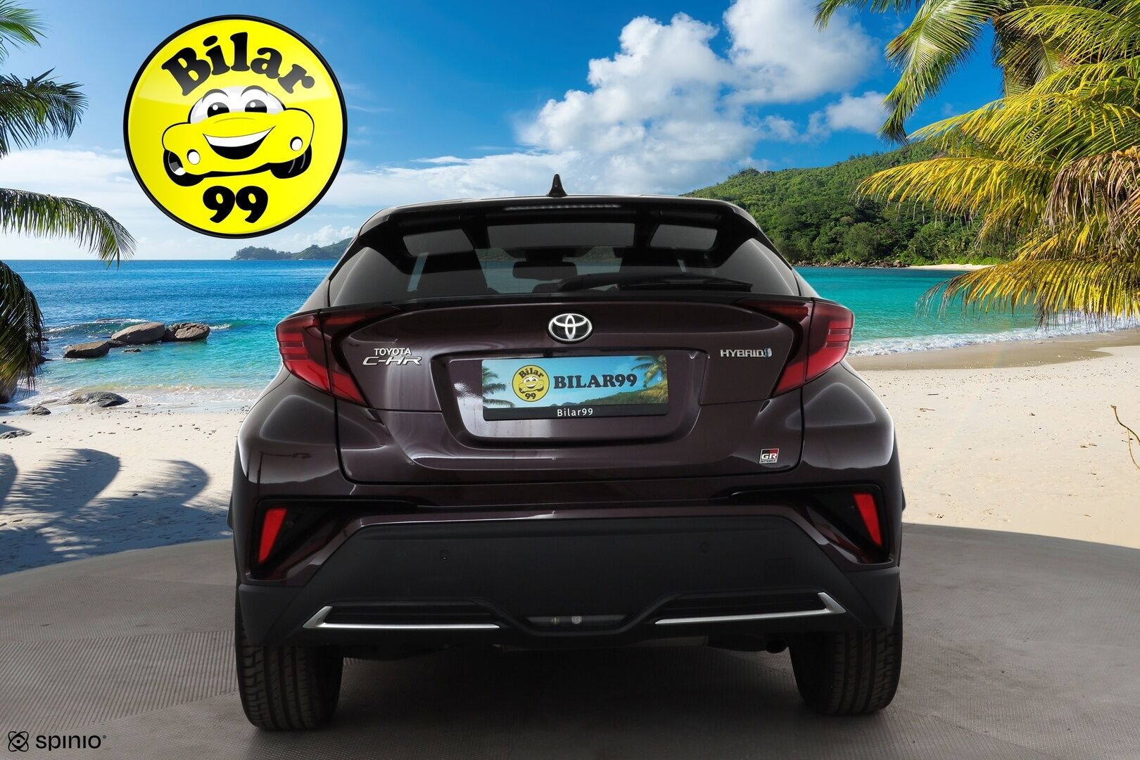 TOYOTA C-HR 2023 1.8 Hybrid GR-Sport * ACC / P.kamera / LED / Navi / Sähköpenkki / Sporttipenkit / KeylessGo * - HULLU BLACKWEEK KORKOTARJOUS 2,49%