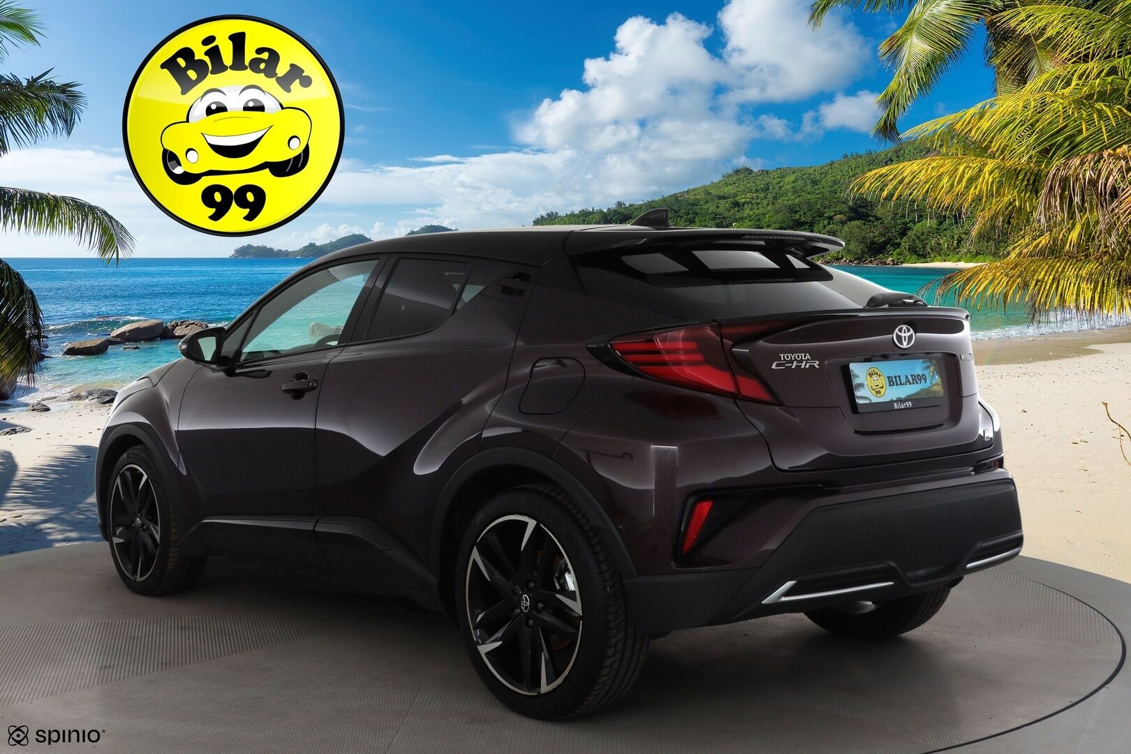 TOYOTA C-HR 2023 1.8 Hybrid GR-Sport * ACC / P.kamera / LED / Navi / Sähköpenkki / Sporttipenkit / KeylessGo * - HULLU BLACKWEEK KORKOTARJOUS 2,49%