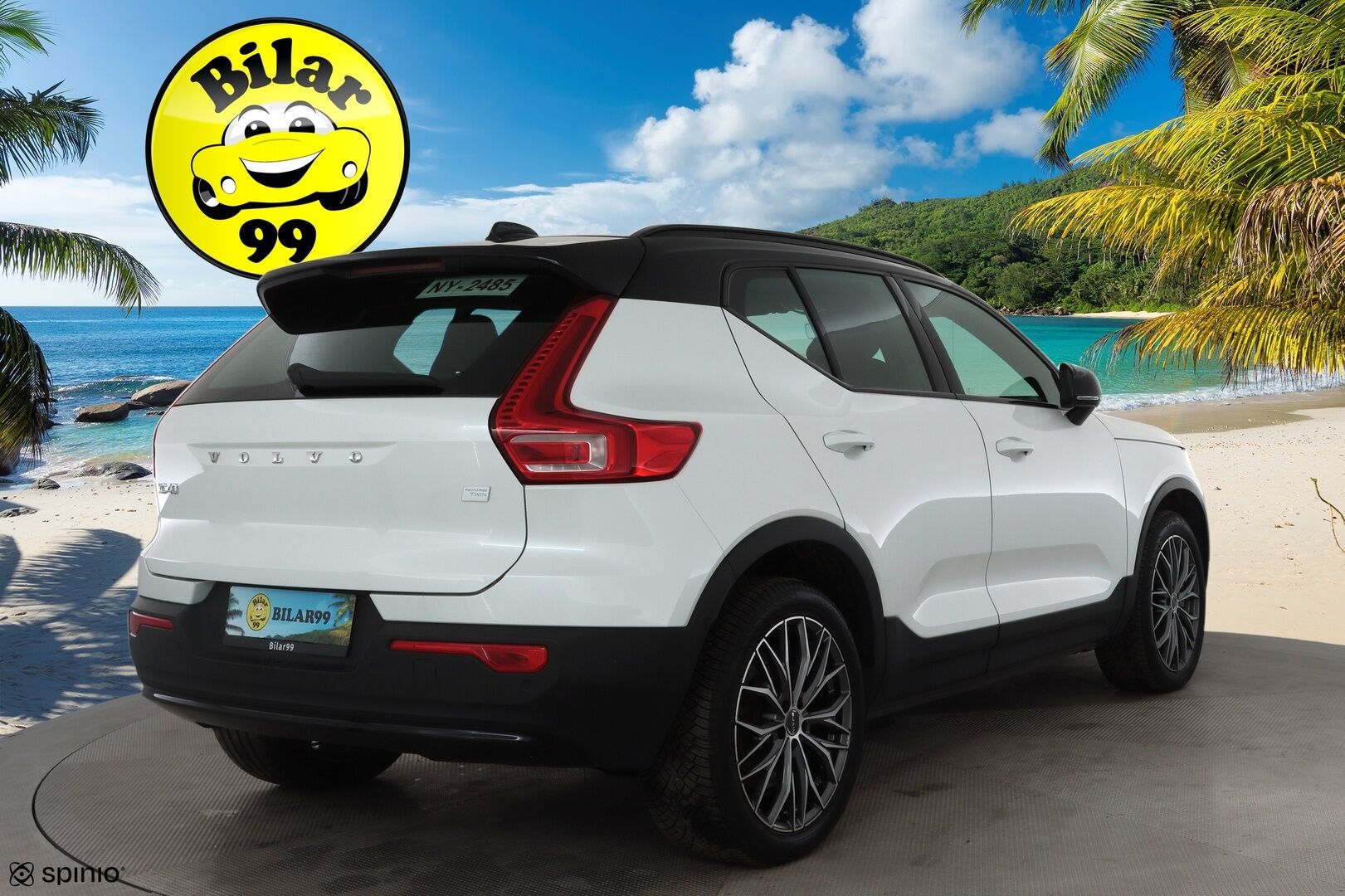 Volvo XC40 2023 Recharge Twin Plus * Koukku / ILP / ACC / Pixel-LED / P.Kamera / Sportpenkki Muistilla / Navi / Keyless * - Akku kuntotarkastettu SoH 94,8% / Kahdet renkaat / Merkkihuollettu - HULLU BLACKWEEK KORKOTARJOUS 2,49%