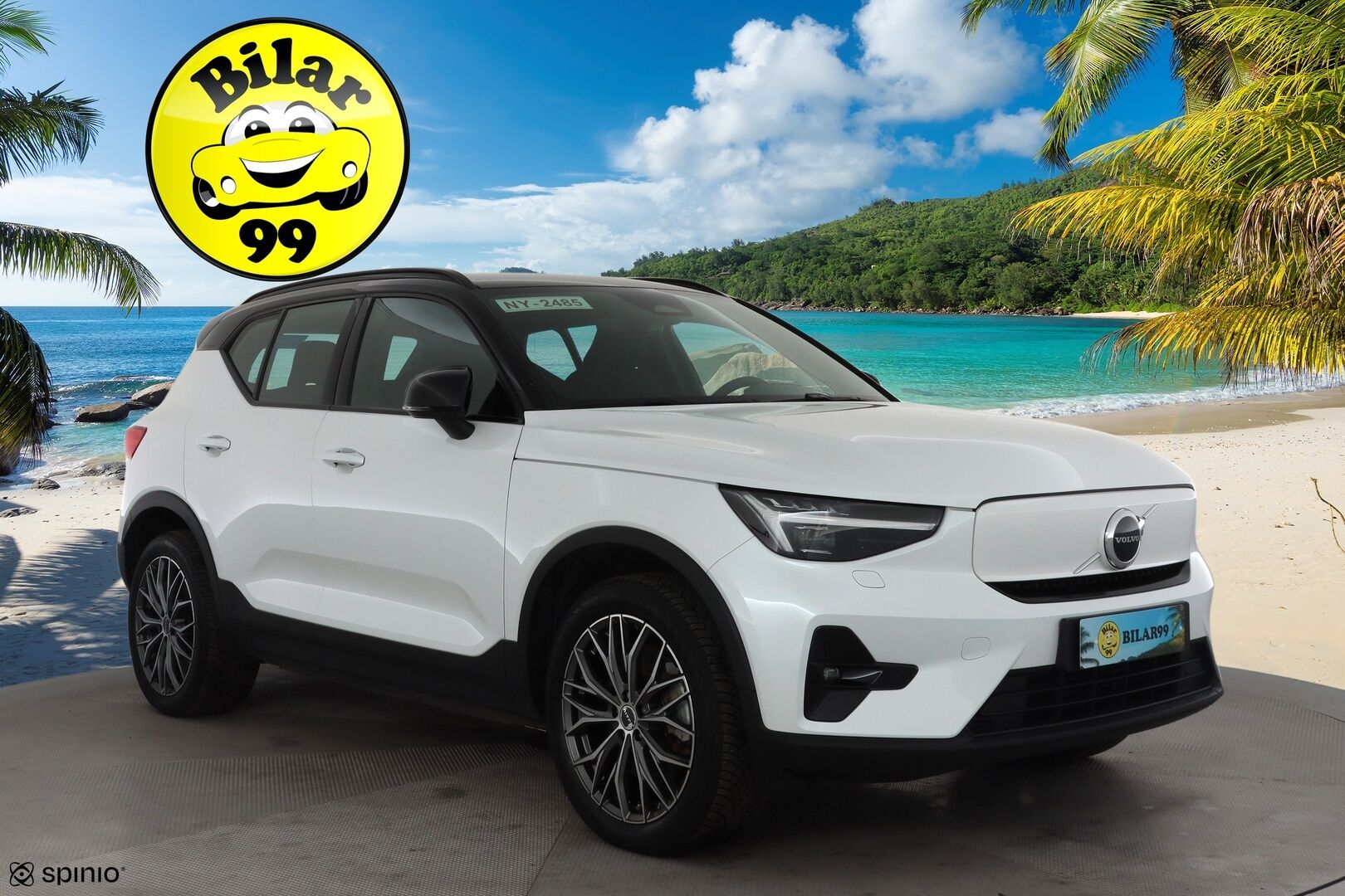 Volvo XC40 2023 Recharge Twin Plus * Koukku / ILP / ACC / Pixel-LED / P.Kamera / Sportpenkki Muistilla / Navi / Keyless * - Akku kuntotarkastettu SoH 94,8% / Kahdet renkaat / Merkkihuollettu - HULLU BLACKWEEK KORKOTARJOUS 2,49%