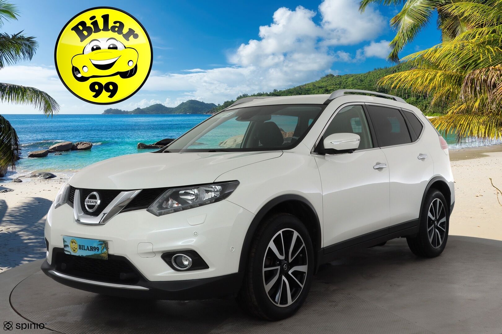 NISSAN X-TRAIL 2015 dCi 130 Acenta 4WD 6MT *Koukku / Vakkari /  BT / 360° / Keyless / Kaistavahti / Navi / Katveavustin* - Kahdet renkaat hyvät renkaat! / Kesä 6mm / Talvi 7mm