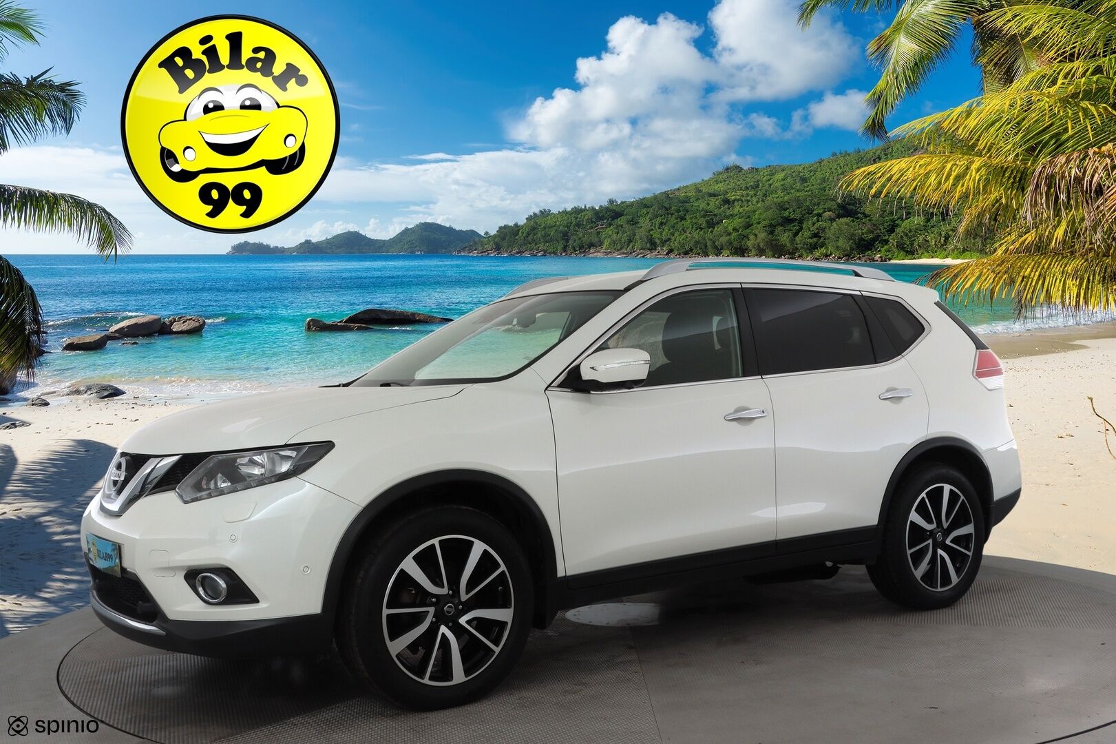 NISSAN X-TRAIL 2015 dCi 130 Acenta 4WD 6MT * Koukku / Kaistavahti / Navi / Katveavustin / Vakkari /  Bluetooth / 360° / Keyless * - Kahdet renkaat - HULLU BLACKWEEK KORKOTARJOUS 2,49%