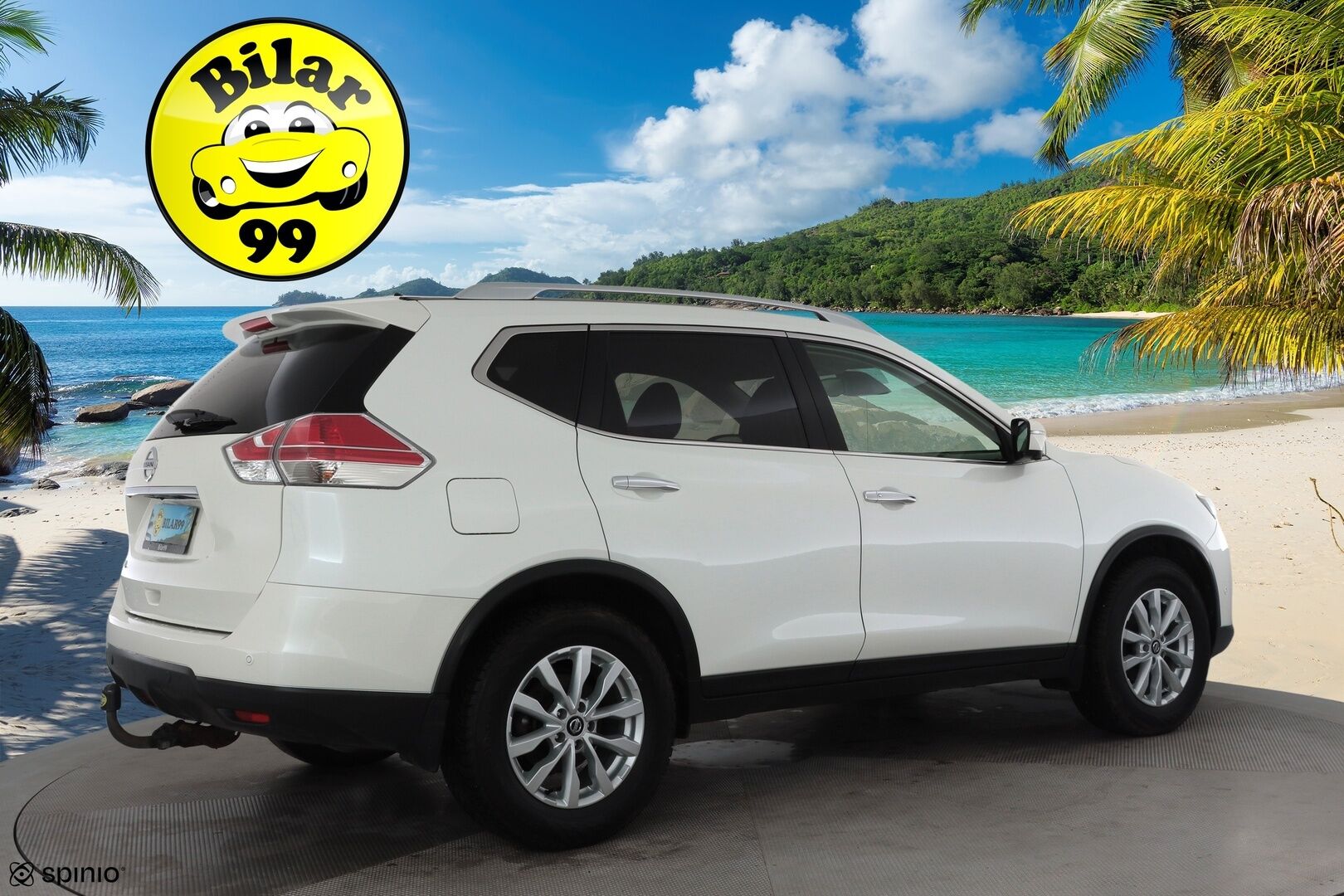 NISSAN X-TRAIL 2015 dCi 130 Acenta 4WD 6MT *Koukku / Vakkari /  BT / 360° / Keyless / Kaistavahti / Navi / Katveavustin* - Kahdet renkaat hyvät renkaat! / Kesä 6mm / Talvi 7mm