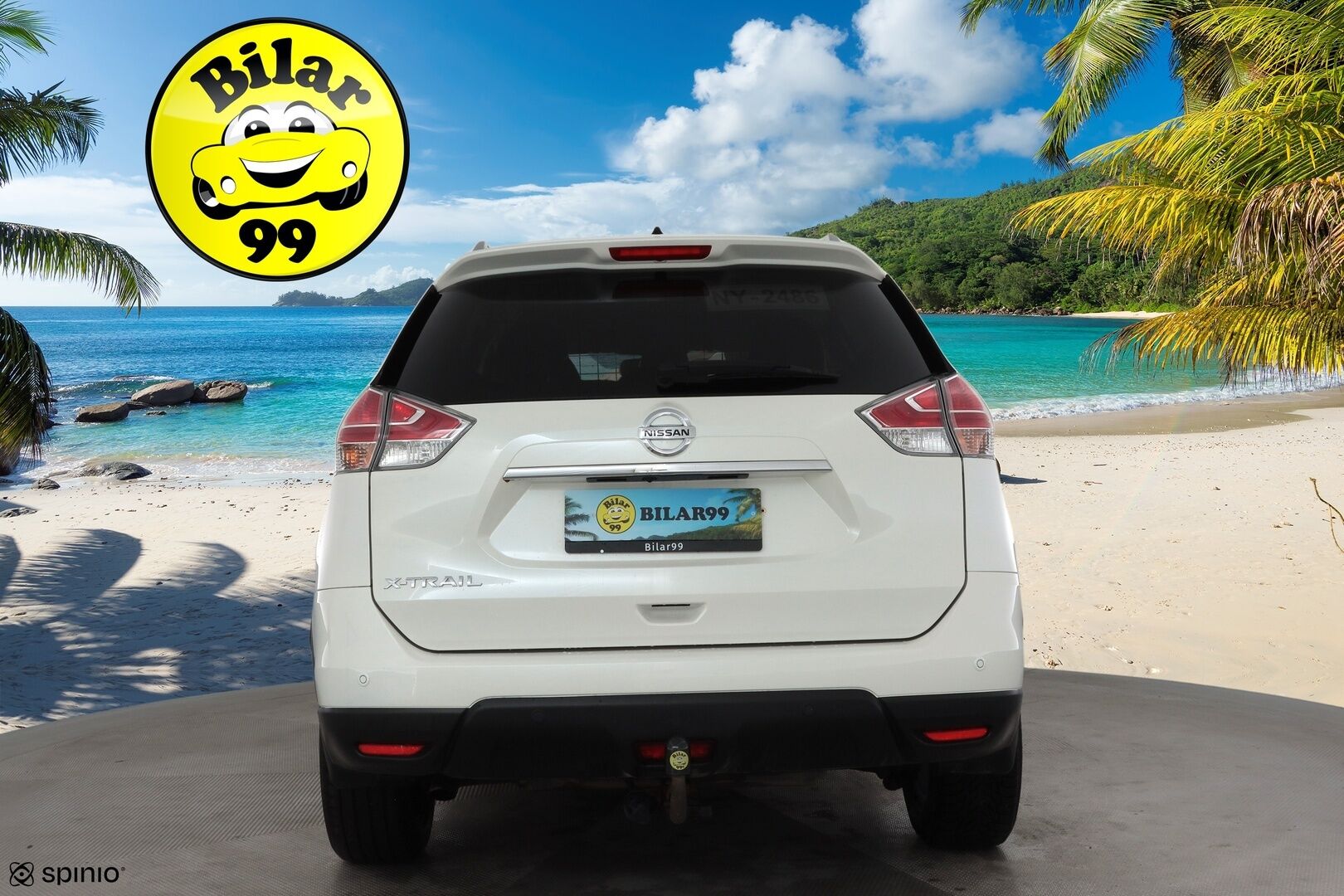 NISSAN X-TRAIL 2015 dCi 130 Acenta 4WD 6MT * Koukku / Kaistavahti / Navi / Katveavustin / Vakkari /  Bluetooth / 360° / Keyless * - Kahdet renkaat - HULLU BLACKWEEK KORKOTARJOUS 2,49%