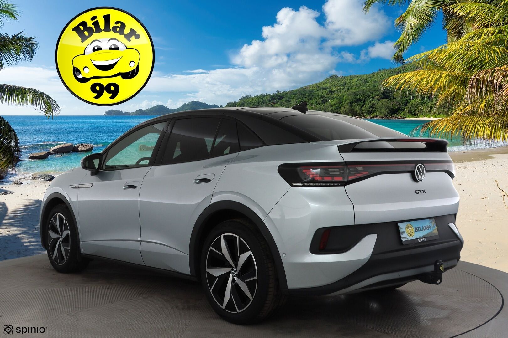 VOLKSWAGEN ID.5 2022 GTX 220kW Design Plus * ACC / Lasikatto / IQ.Light / Navi / Koukku / ILP / KeylessGo / P.tutkat * - Kahdet renkaat aluvanteilla / Merkkihuollettu - HULLUT AVAJAISHULINAT KORKOTARJOUS 3,29 %