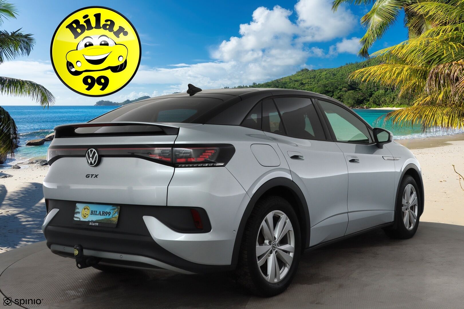 VOLKSWAGEN ID.5 2022 GTX 220kW Design Plus * ACC / Lasikatto / IQ.Light / Navi / Koukku / ILP / KeylessGo / P.tutkat * - Kahdet renkaat aluvanteilla / Merkkihuollettu - HULLUT AVAJAISHULINAT KORKOTARJOUS 3,29 %