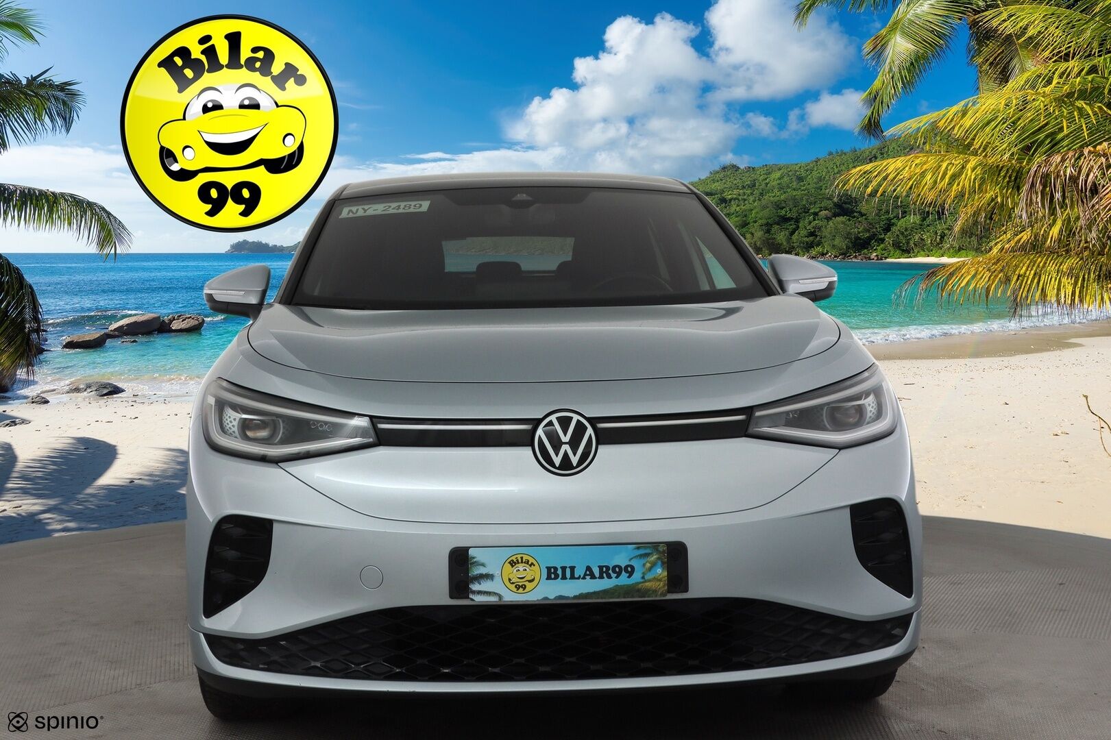 VOLKSWAGEN ID.5 2022 GTX 220kW Design Plus * ACC / Lasikatto / IQ.Light / Navi / Koukku / ILP / KeylessGo / P.tutkat * - Kahdet renkaat aluvanteilla / Merkkihuollettu