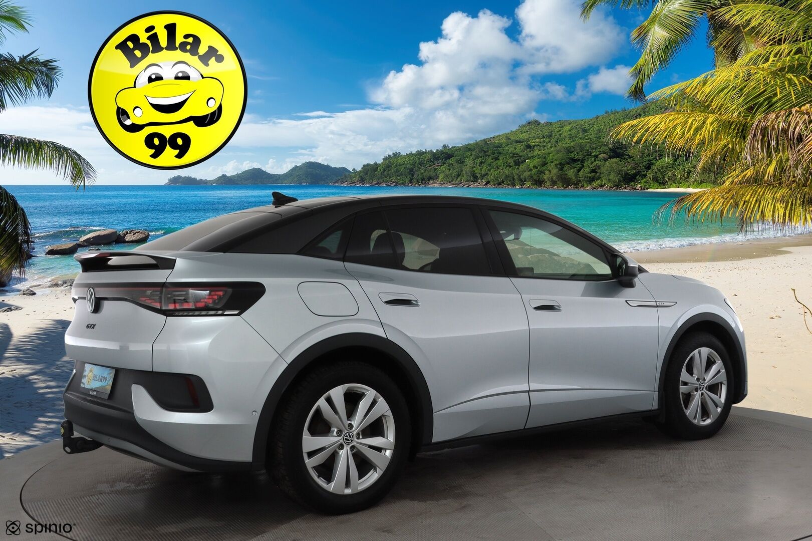 VOLKSWAGEN ID.5 2022 GTX 220kW Design Plus * ACC / Lasikatto / IQ.Light / Navi / Koukku / ILP / KeylessGo / P.tutkat * - Kahdet renkaat aluvanteilla / Merkkihuollettu - HULLUT AVAJAISHULINAT KORKOTARJOUS 3,29 %