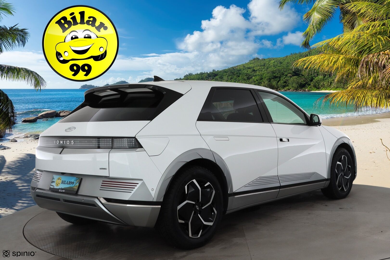 HYUNDAI IONIQ 5 2022 58 kWh 235hv AWD Uniq * ACC / HUD / Solar-katto / 360° / Bose / ILP / Ilmastoidut nahat / Muistipenkki / LED / Navi * - HULLU BLACKWEEK KORKOTARJOUS 2,49%