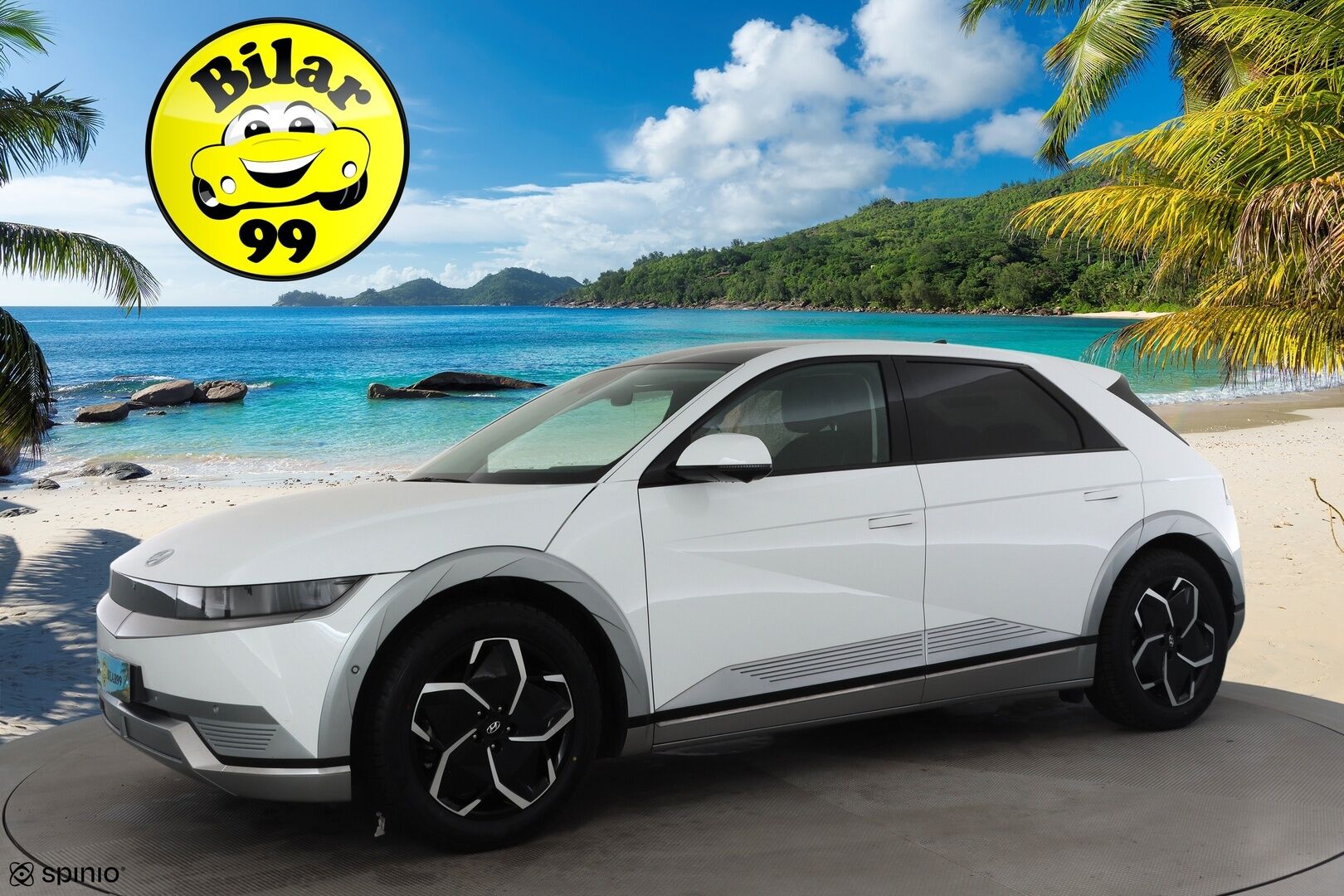 HYUNDAI IONIQ 5 2022 58 kWh 235hv AWD Uniq * ACC / HUD / Solar-katto / 360° / Bose / ILP / Ilmastoidut nahat / Muistipenkki / LED / Navi * - HULLU BLACKWEEK KORKOTARJOUS 2,49%