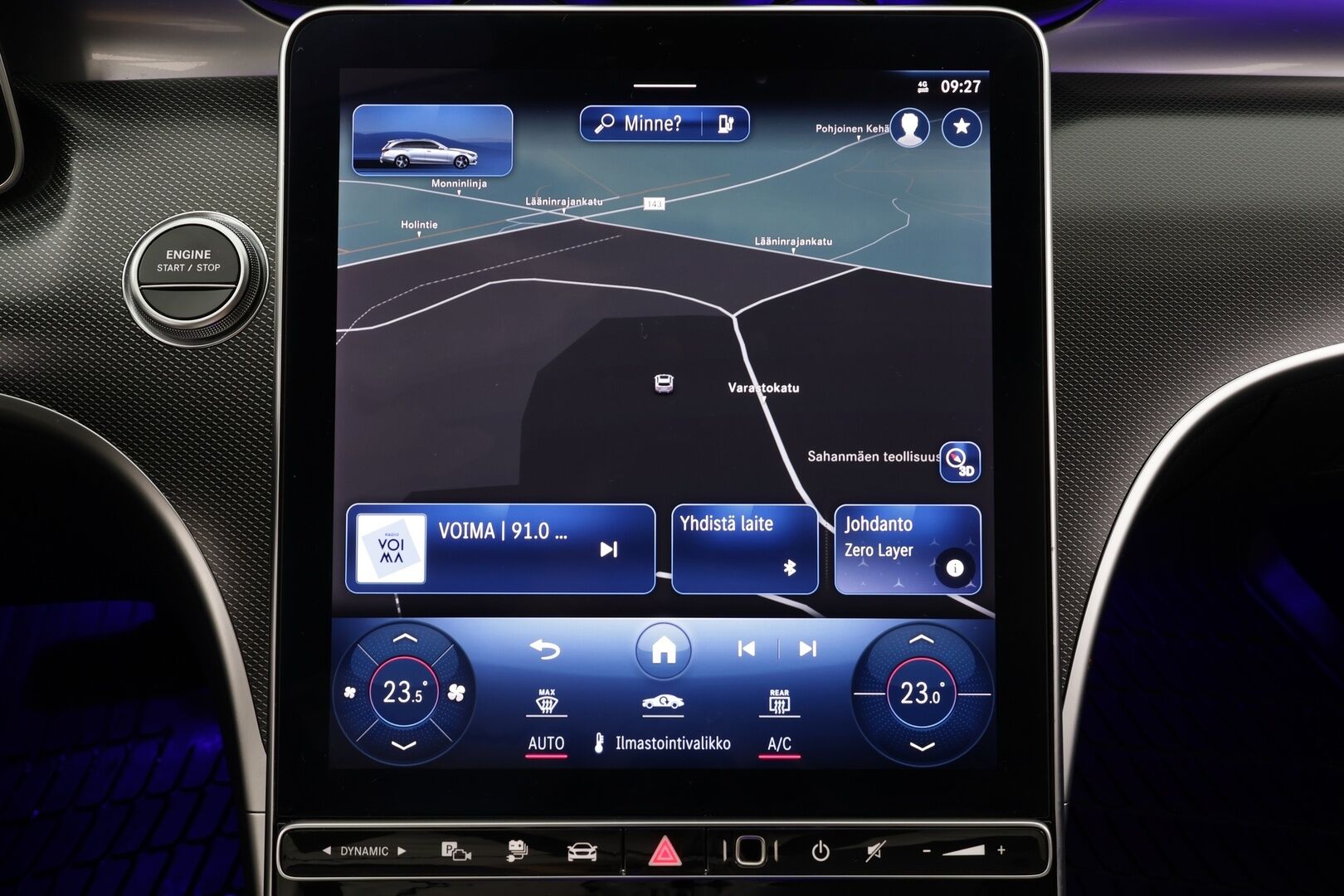 MERCEDES-BENZ C 2023 300e T a 9G-Tronic Avantgarde * Distronic+ / P.kamera / LED / Navi / Koukku / Puolinahat / Sähköluukku * - Kahdet renkaat aluvanteilla - HULLU BLACKWEEK KORKOTARJOUS 2,49%