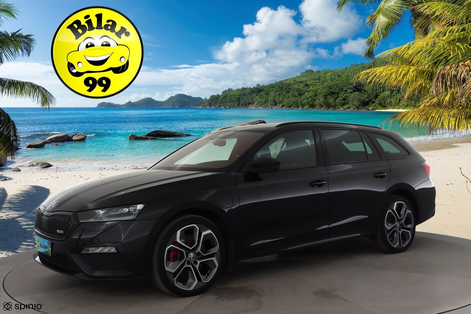 SKODA OCTAVIA RS 2022 Combi 1.4 TSI PHEV RS iV DSG * ACC / HUD / P.kamera / Matrix LED / Muistipenkit / Koukku / Navi / Webasto / KeylessGo * - Kahdet renkaat aluvanteilla / Merkkihuollettu - HULLU BLACKWEEK KORKOTARJOUS 2,49%