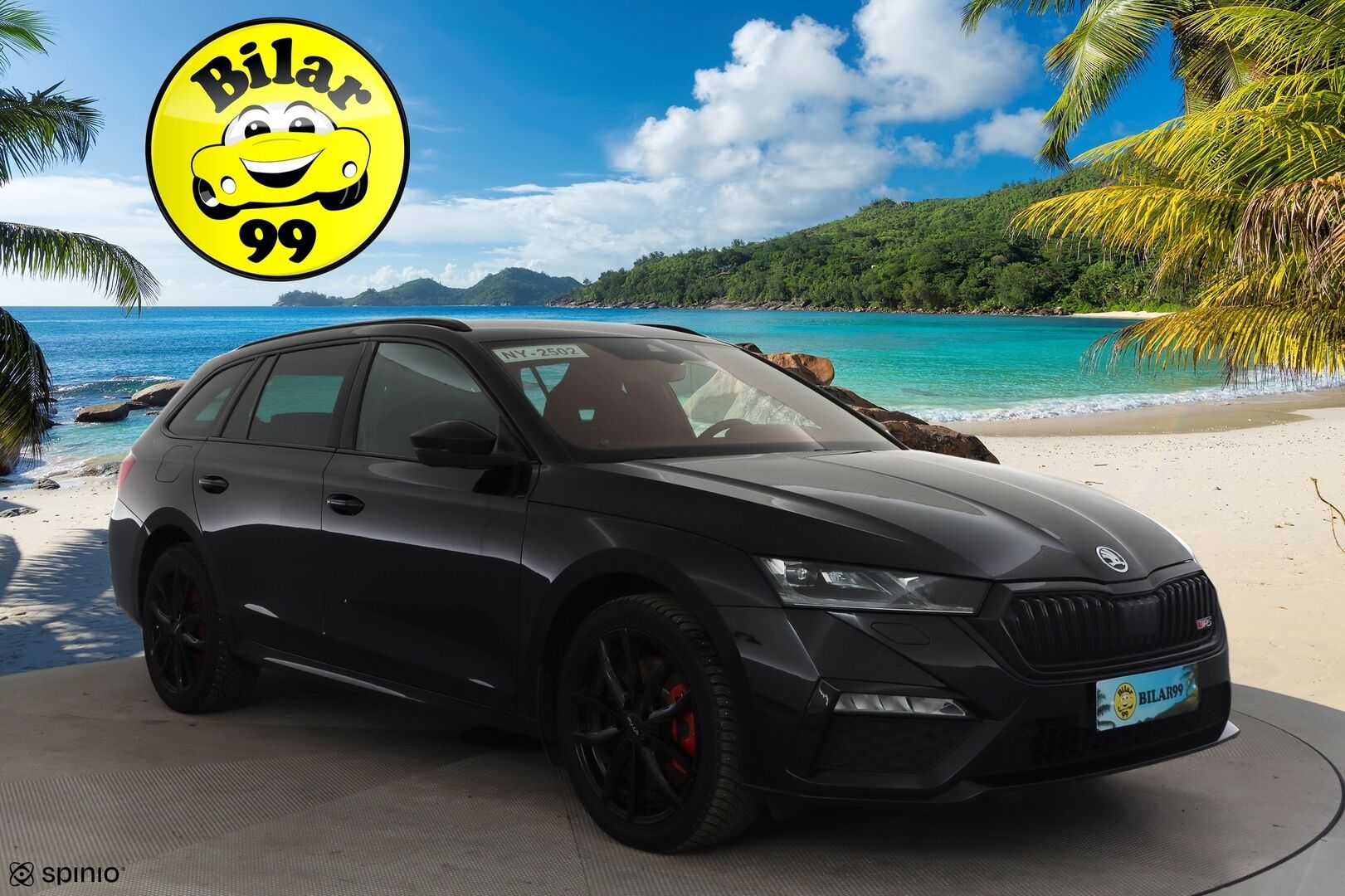 SKODA OCTAVIA RS 2022 Combi 1.4 TSI PHEV RS iV DSG * ACC / HUD / P.kamera / Matrix LED / Muistipenkit / Koukku / Navi / Webasto / KeylessGo * - Kahdet renkaat aluvanteilla / Merkkihuollettu - HULLU BLACKWEEK KORKOTARJOUS 2,49%