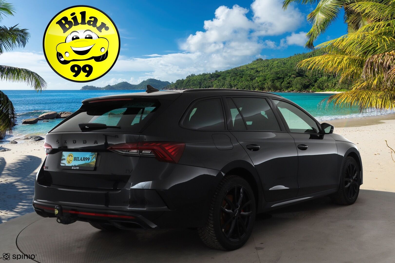 SKODA OCTAVIA RS 2022 Combi 1.4 TSI PHEV RS iV DSG * ACC / HUD / P.kamera / Matrix LED / Muistipenkit / Koukku / Navi / Webasto / KeylessGo * - Kahdet renkaat aluvanteilla / Merkkihuollettu - HULLU BLACKWEEK KORKOTARJOUS 2,49%