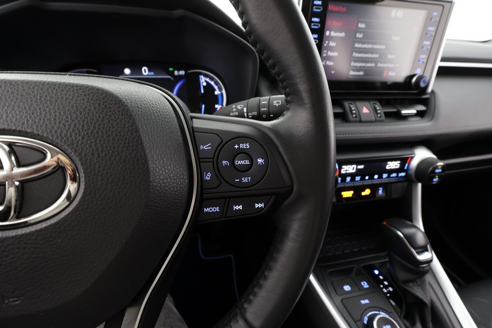 TOYOTA RAV4 2022 2,5 Hybrid AWD-i Active * ACC / P.kamera / LED / Kaistavahti / Apple&Android * - Kahdet renkaat alumiinivanteilla! / Juuri huollettu Toyotalla! / ALV