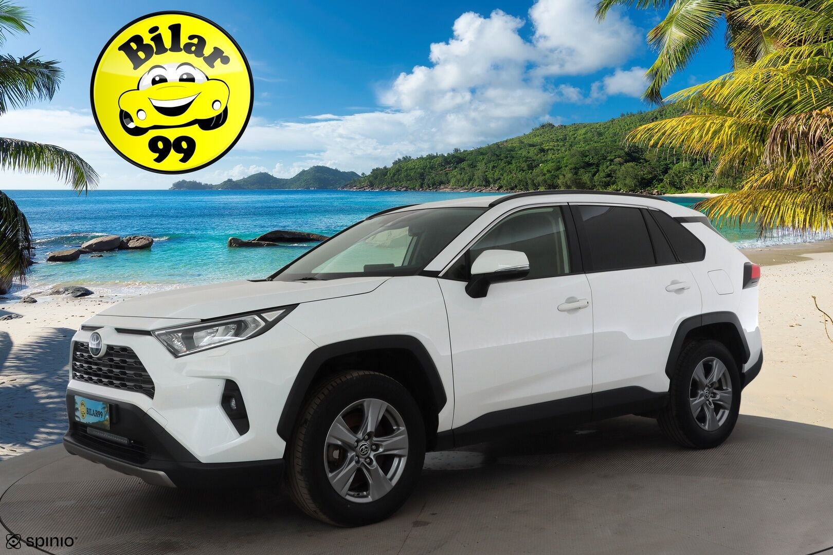 TOYOTA RAV4 2022 2,5 Hybrid AWD-i Active * ACC / P.kamera / LED / Kaistavahti / Apple&Android * - Kahdet renkaat alumiinivanteilla! / Juuri huollettu Toyotalla! / ALV