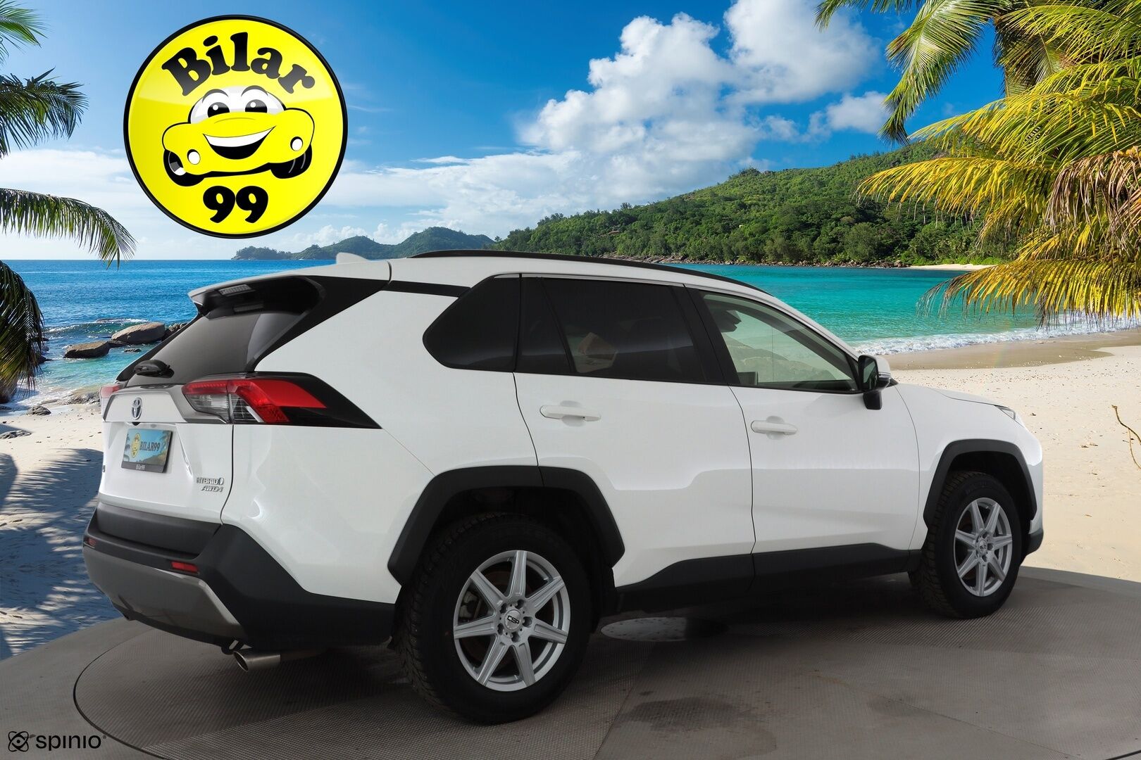 TOYOTA RAV4 2022 2,5 Hybrid AWD-i Active * ACC / P.kamera / LED / Kaistavahti / Apple&Android * - Kahdet renkaat alumiinivanteilla! / Juuri huollettu Toyotalla! / ALV