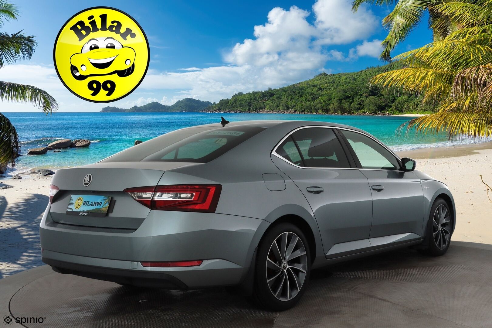 SKODA SUPERB 2019 2.0 TDI 4x4 SCR Business Edition L&K * ACC / P.kamera / Canton / Muistipenkit / Ilmastoidut nahat / Koukku / Navi * - KeylessGo / Lohkolämmitin / Merkkihuollettu / Laurin & Klement tyylinen ulkonäkö ja sisustus
