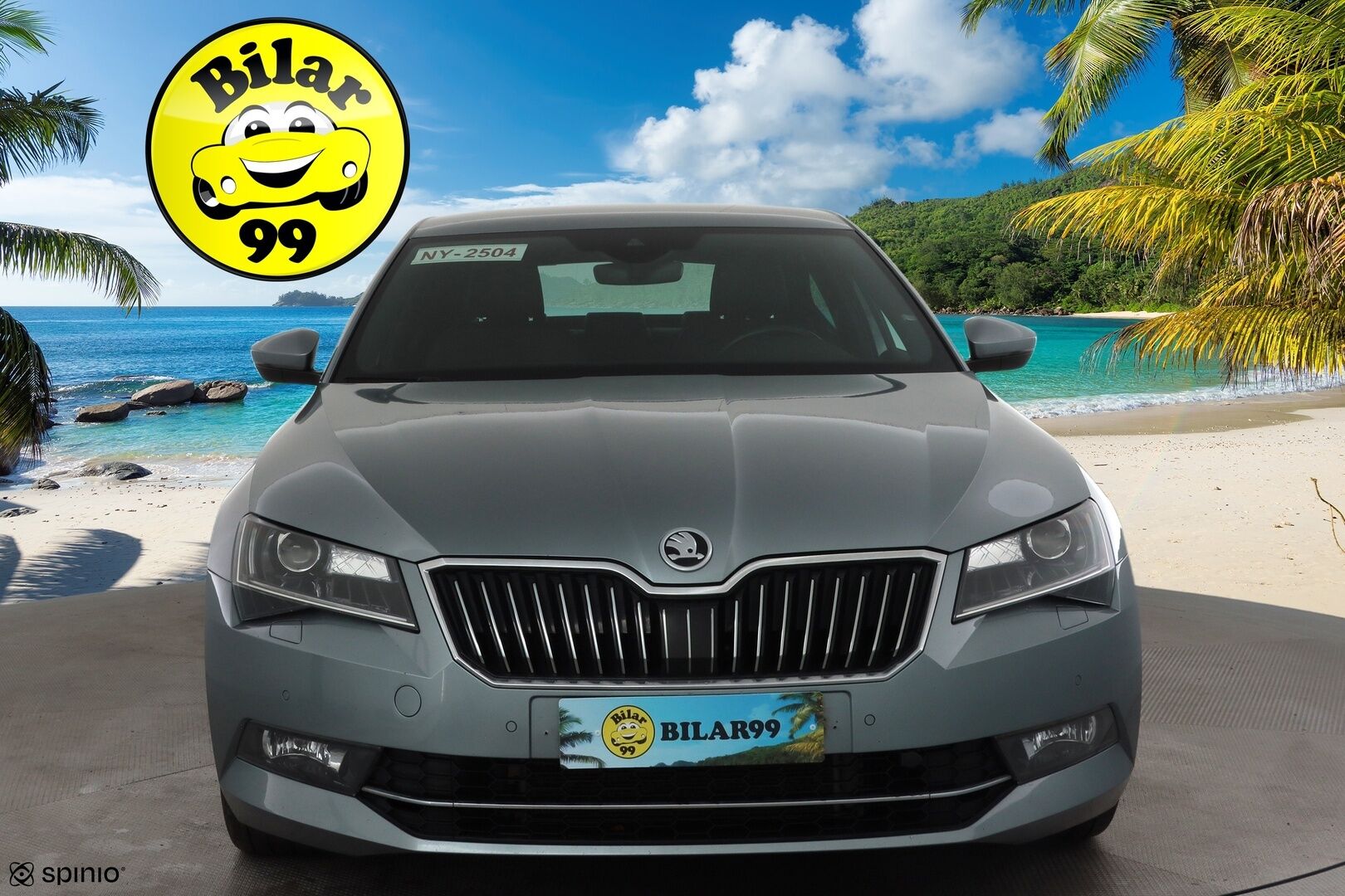 SKODA SUPERB 2019 2.0 TDI 4x4 SCR Business Edition L&K * ACC / P.kamera / Canton / Muistipenkit / Ilmastoidut nahat / Koukku / Navi * - KeylessGo / Lohkolämmitin / Merkkihuollettu / Laurin & Klement tyylinen ulkonäkö ja sisustus