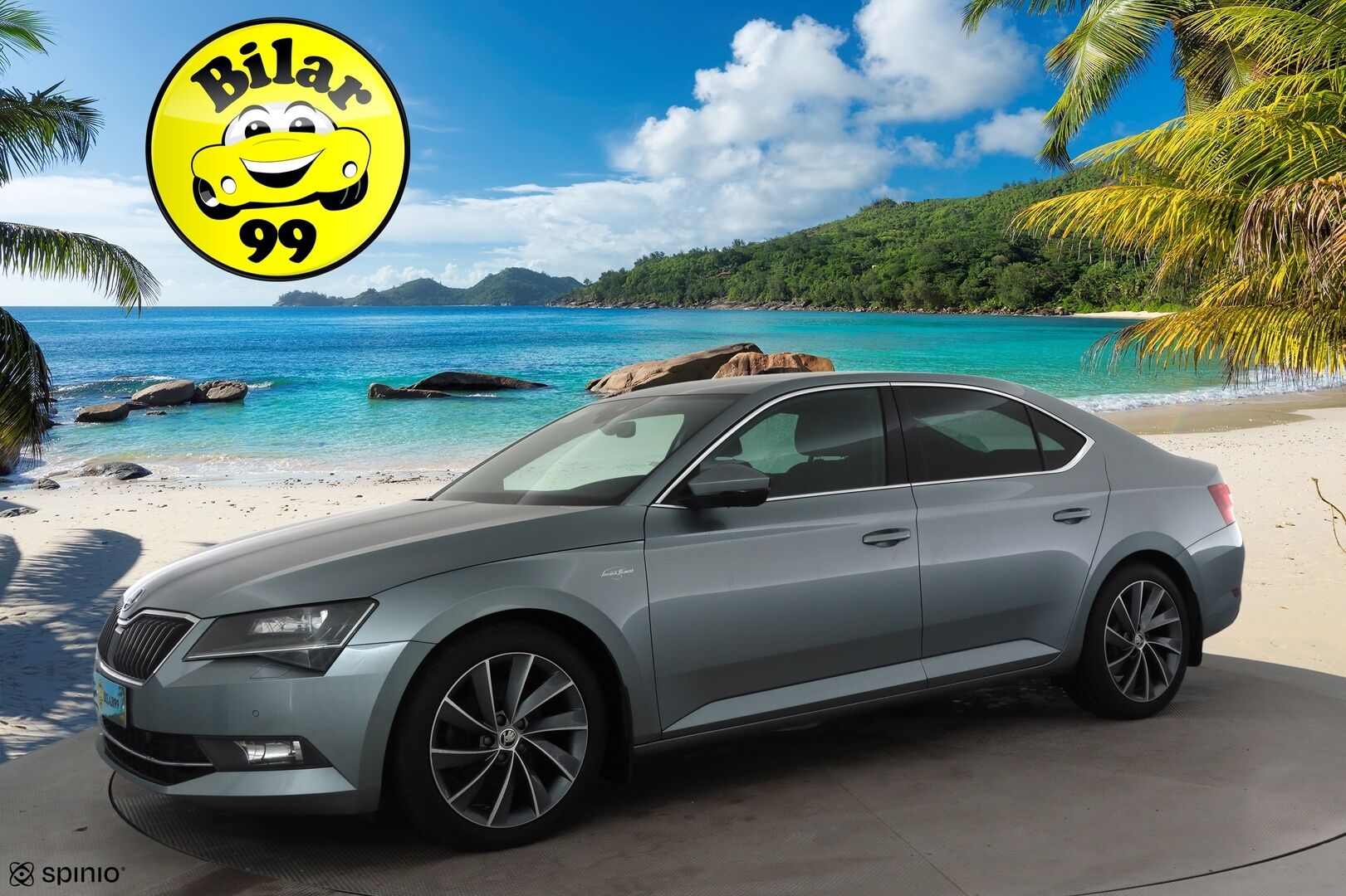 SKODA SUPERB 2019 2.0 TDI 4x4 SCR Business Edition L&K * ACC / P.kamera / Canton / Muistipenkit / Ilmastoidut nahat / Koukku / Navi * - KeylessGo / Lohkolämmitin / Merkkihuollettu / Laurin & Klement tyylinen ulkonäkö ja sisustus