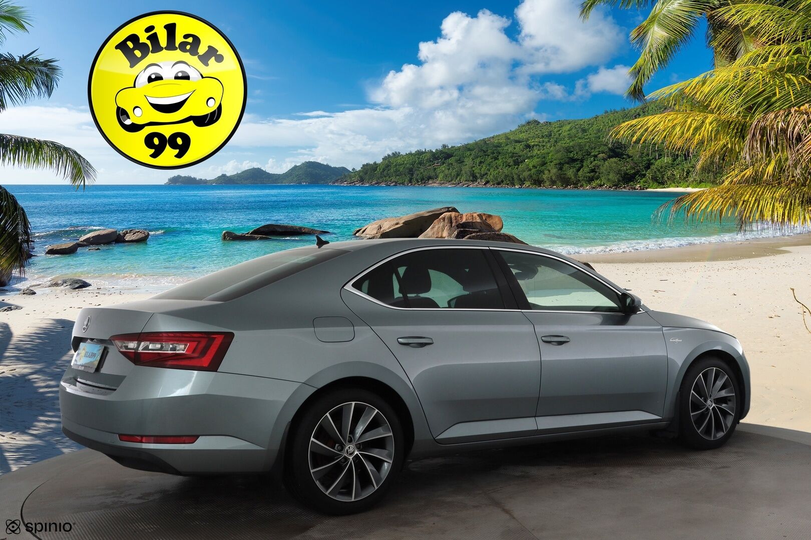 SKODA SUPERB 2019 2.0 TDI 4x4 SCR Business Edition L&K * ACC / P.kamera / Canton / Muistipenkit / Ilmastoidut nahat / Koukku / Navi * - KeylessGo / Lohkolämmitin / Merkkihuollettu / Laurin & Klement tyylinen ulkonäkö ja sisustus