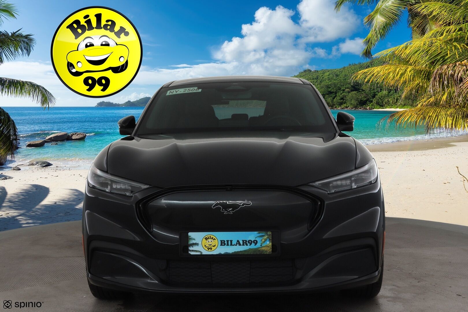 FORD MUSTANG MACH-E 2022 98kWh 351hv A1 AWD First Edition * Koukku / ACC / LED / B&O / Muistipenkki / 360° / Navi / Kaistavahti / Keyless * - 2x Latauskaapelit / Merkkihuollot - HULLUT BLACKWEEK JATKOT - KORKOTARJOUS 2,49%