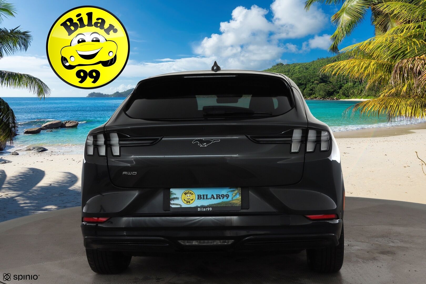 FORD MUSTANG MACH-E 2022 98kWh 351hv A1 AWD First Edition * Koukku / ACC / LED / B&O / Muistipenkki / 360° / Navi / Kaistavahti / Keyless * - 2x Latauskaapelit / Merkkihuollot - HULLUT BLACKWEEK JATKOT - KORKOTARJOUS 2,49%