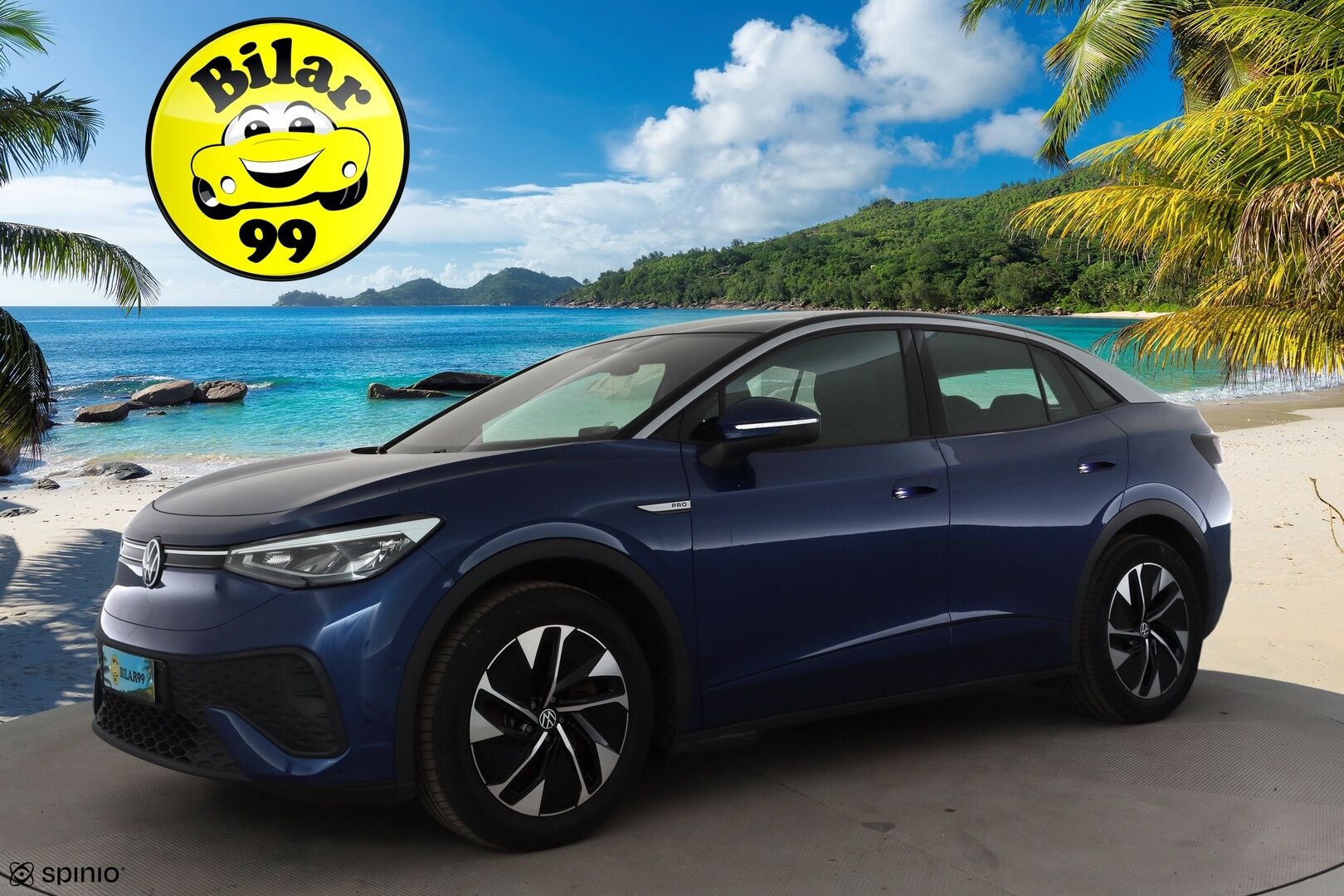 VOLKSWAGEN ID.5 2023 150kW Performance Style Plus * ACC / 360° / LED / Navi / Muistipenkit hieronnalla / ILP / Puolinahat / KeylessGo * - Kahdet renkaat aluvanteilla - HULLU BLACKWEEK KORKOTARJOUS 2,49%