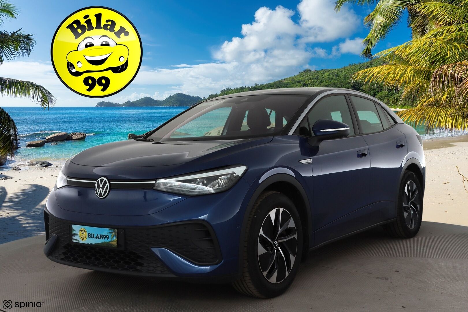 VOLKSWAGEN ID.5 2023 150kW Performance Style Plus * ACC / 360° / LED / Navi / Muistipenkit hieronnalla / ILP / Puolinahat / KeylessGo * - Kahdet renkaat aluvanteilla - HULLU BLACKWEEK KORKOTARJOUS 2,49%