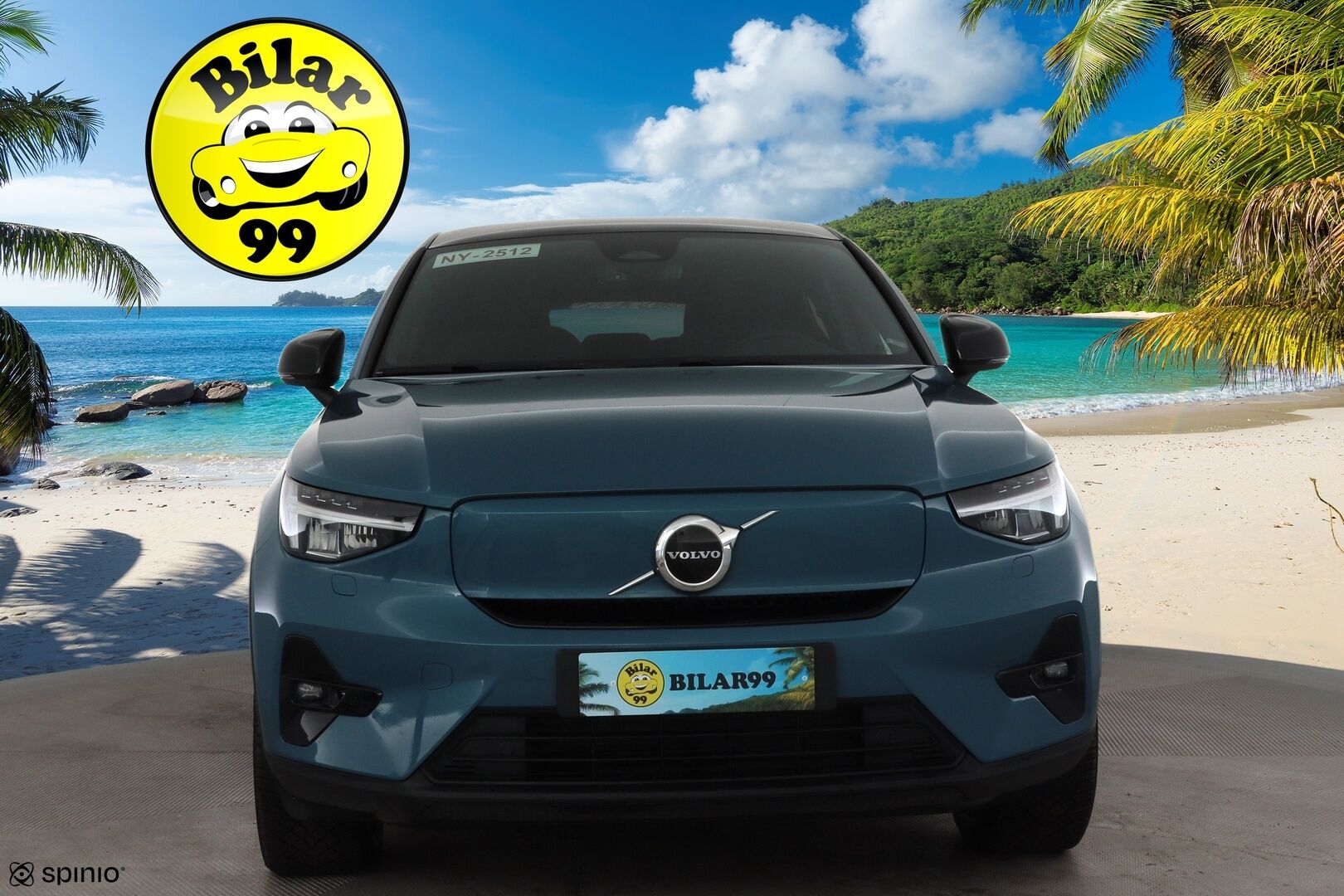 Volvo C40 2023 Recharge Single Motor Plus * ACC / P.kamera / ILP / Lasikatto / LED / Navi / Muistipenkki / BLIS / Sähköluukku / KeylessGo * - Akku kuntotarkastettu / Merkkihuollettu