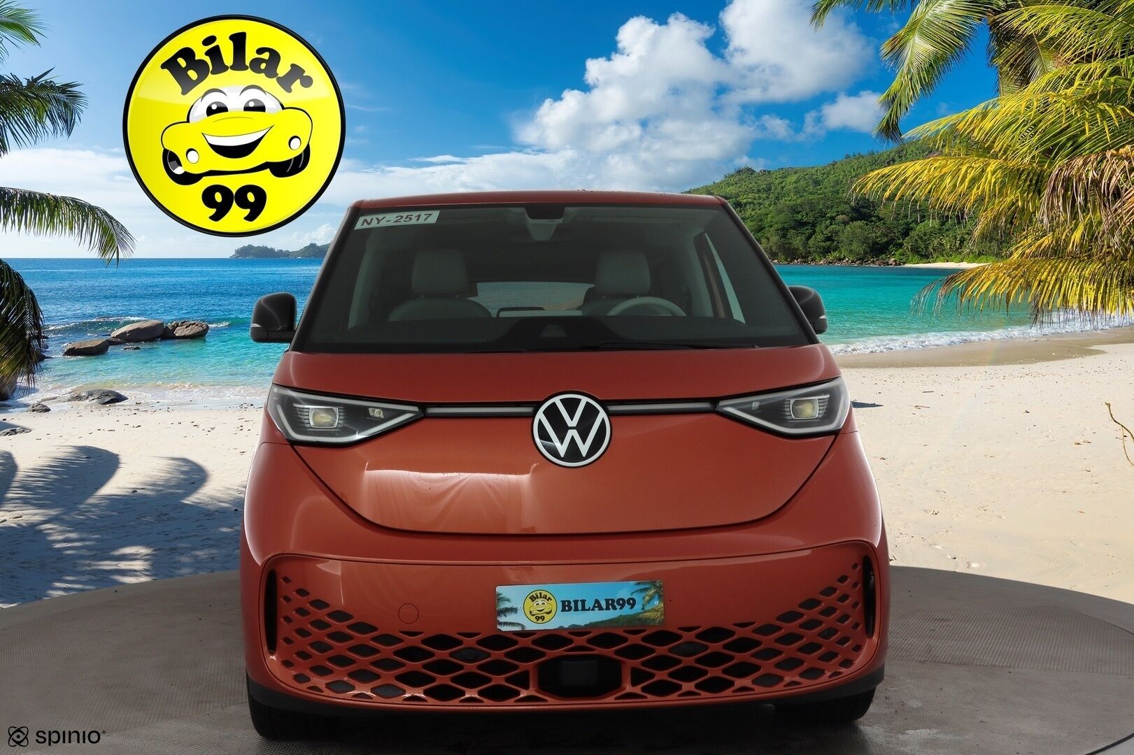 VOLKSWAGEN ID. BUZZ 2023 Pro * Sähkötoimiset liukuovet / ACC / P.kamera / IQ.Light / Muistipenkit hieronnalla / Koukku / Navi / KeylessGo * - Akku kuntotarkastettu / Kahdet renkaat aluvanteilla / Merkkihuollettu