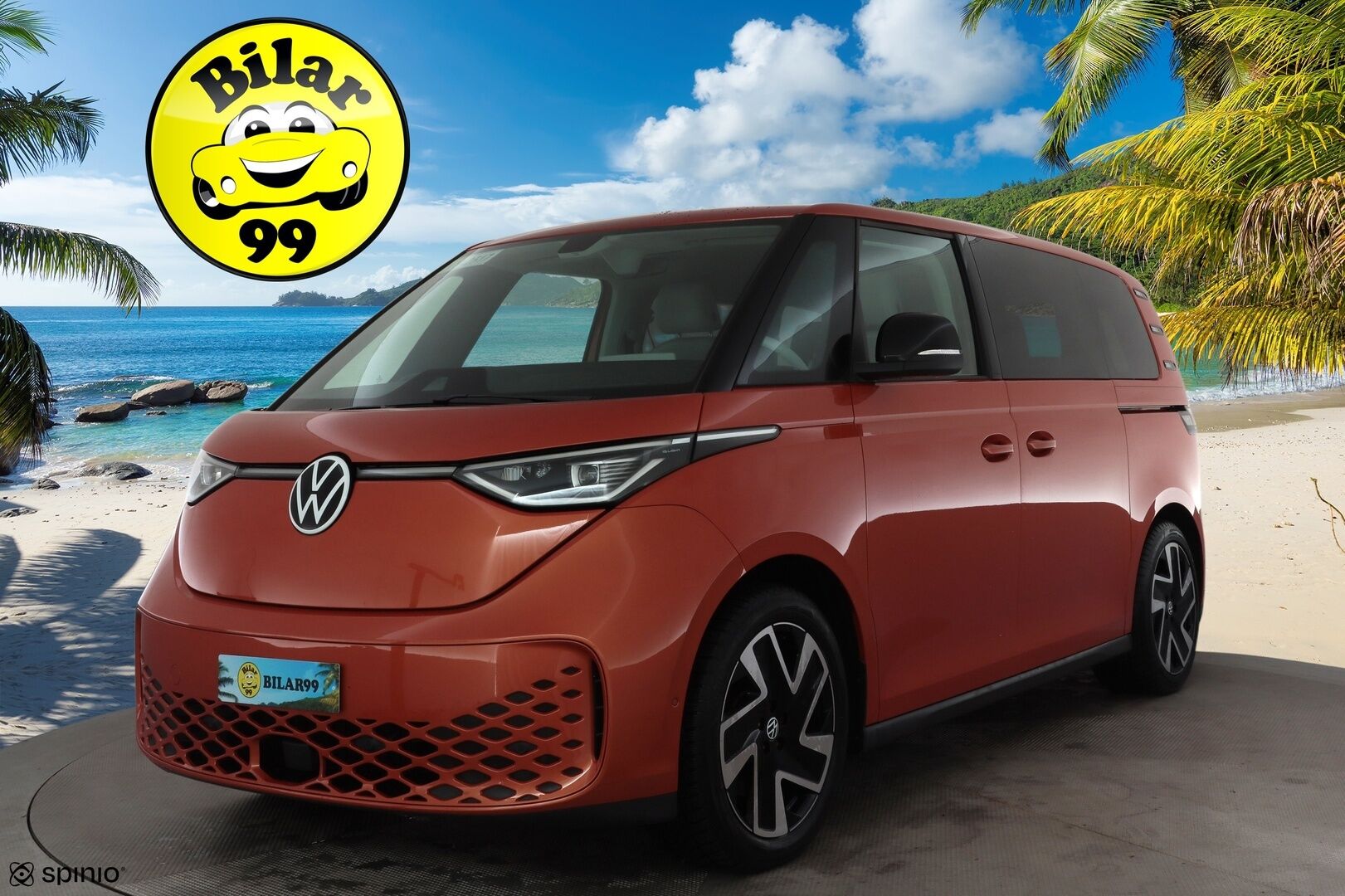 VOLKSWAGEN ID. BUZZ 2023 Pro * ACC / P.kamera / IQ.Light / Muistipenkit hieronnalla / Koukku / Navi / KeylessGo * - Akku kuntotarkastettu / Kahdet renkaat aluvanteilla / Merkkihuollettu