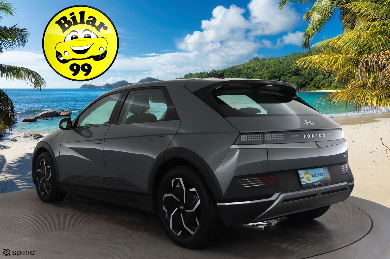 HYUNDAI IONIQ 5 2022 58 kWh 235hv AWD Dynamiq * Lämpöpumppu / Adapt.Vakkari / Peruutuskamera / Navi / KeylessGo - Sähköpenkki / Akku kuntotarkastettu / Merkkihuollettu - HULLUT AVAJAISHULINAT KORKOTARJOUS 3,29 %