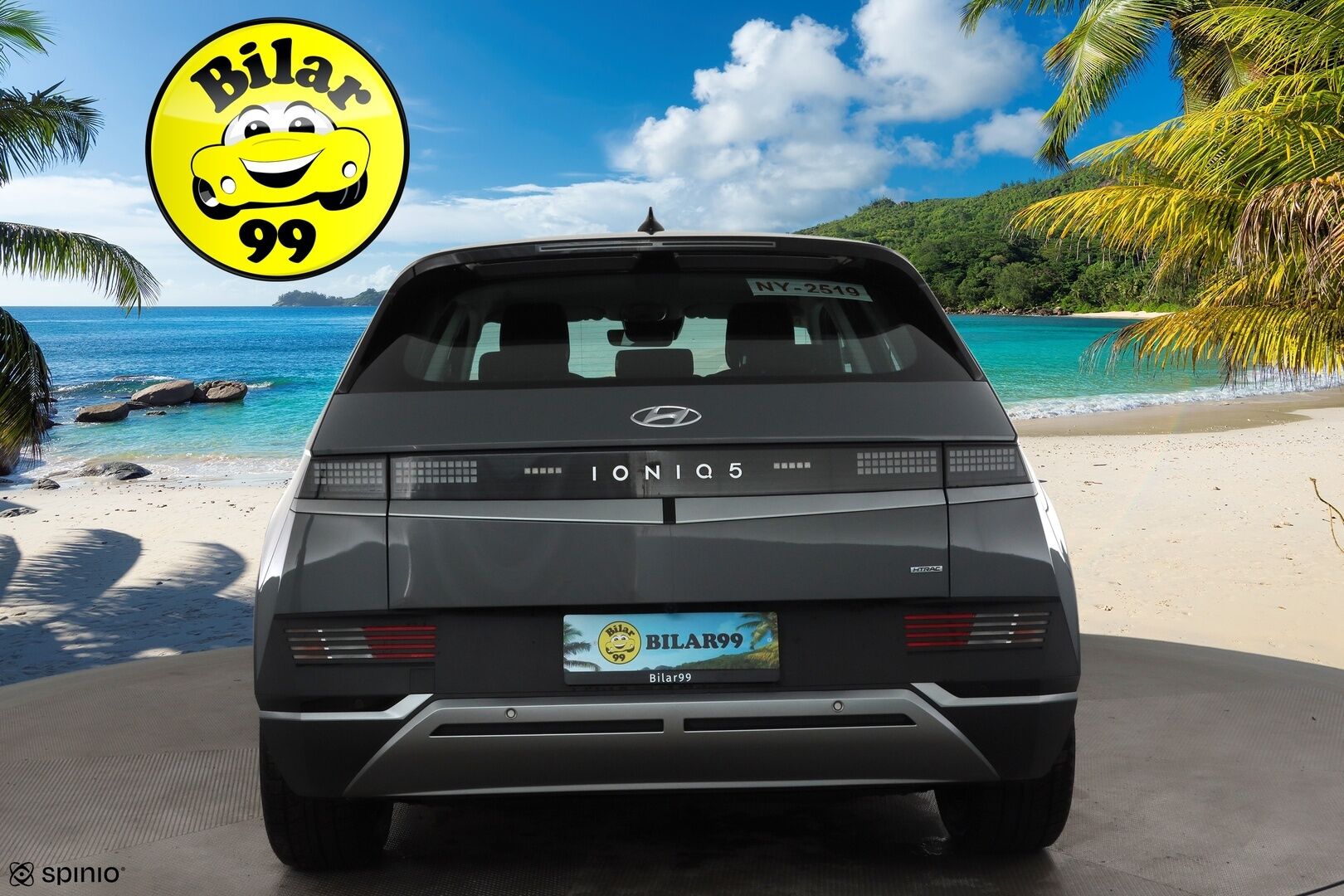 HYUNDAI IONIQ 5 2022 58 kWh 235hv AWD Dynamiq * Lämpöpumppu / Adapt.Vakkari / Peruutuskamera / Navi / KeylessGo - Sähköpenkki / Akku kuntotarkastettu / Merkkihuollettu