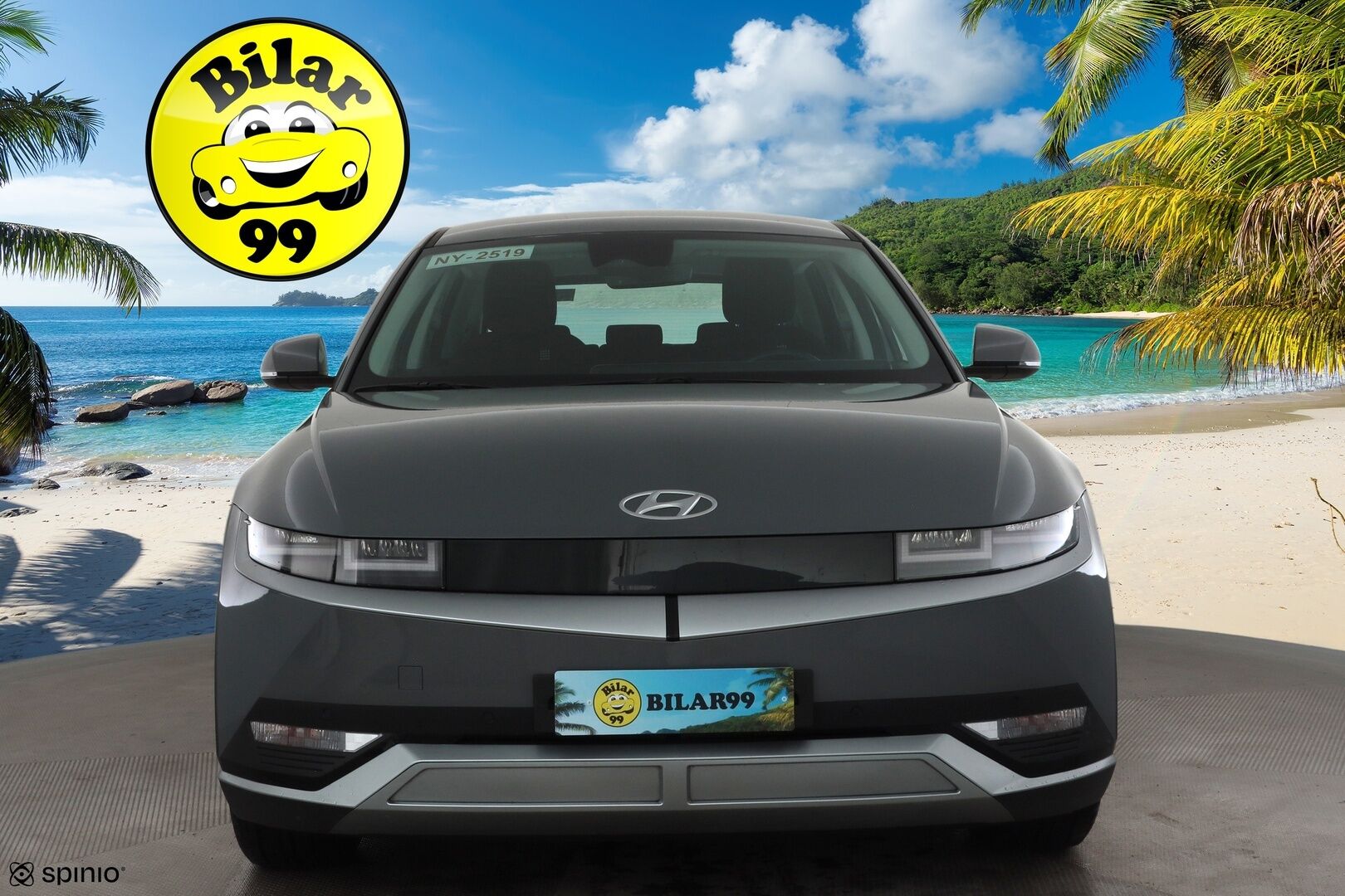 HYUNDAI IONIQ 5 2022 58 kWh 235hv AWD Dynamiq * Lämpöpumppu / Adapt.Vakkari / Peruutuskamera / Navi / KeylessGo - Sähköpenkki / Akku kuntotarkastettu / Merkkihuollettu - HULLUT AVAJAISHULINAT KORKOTARJOUS 3,29 %