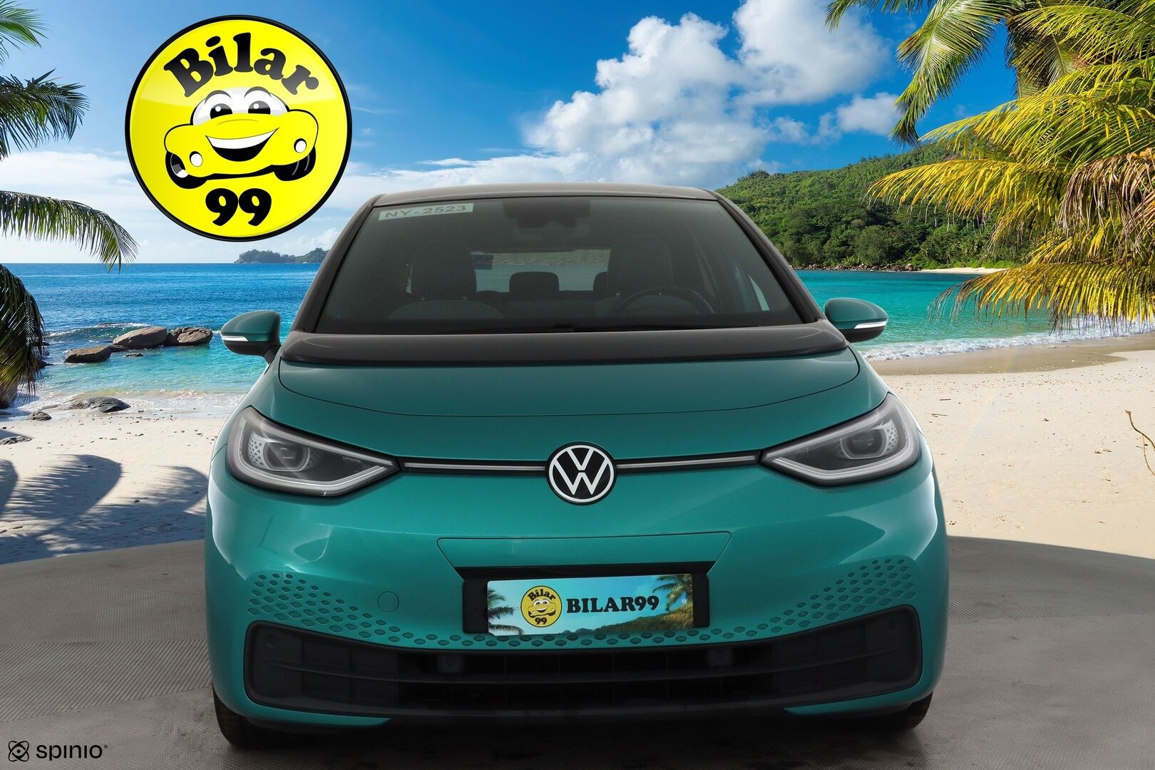 VOLKSWAGEN ID.3 2021 Pro Performance Life 150 kW * Lasikatto / ILP / ACC / Matrix-LED / P.Kamera / Navi / Kaistavahti / Keyless * - 2x Latauskaapelit / Kahdet renkaat / Merkkihuollot - HULLUT BLACKWEEK JATKOT - KORKOTARJOUS 2,49%