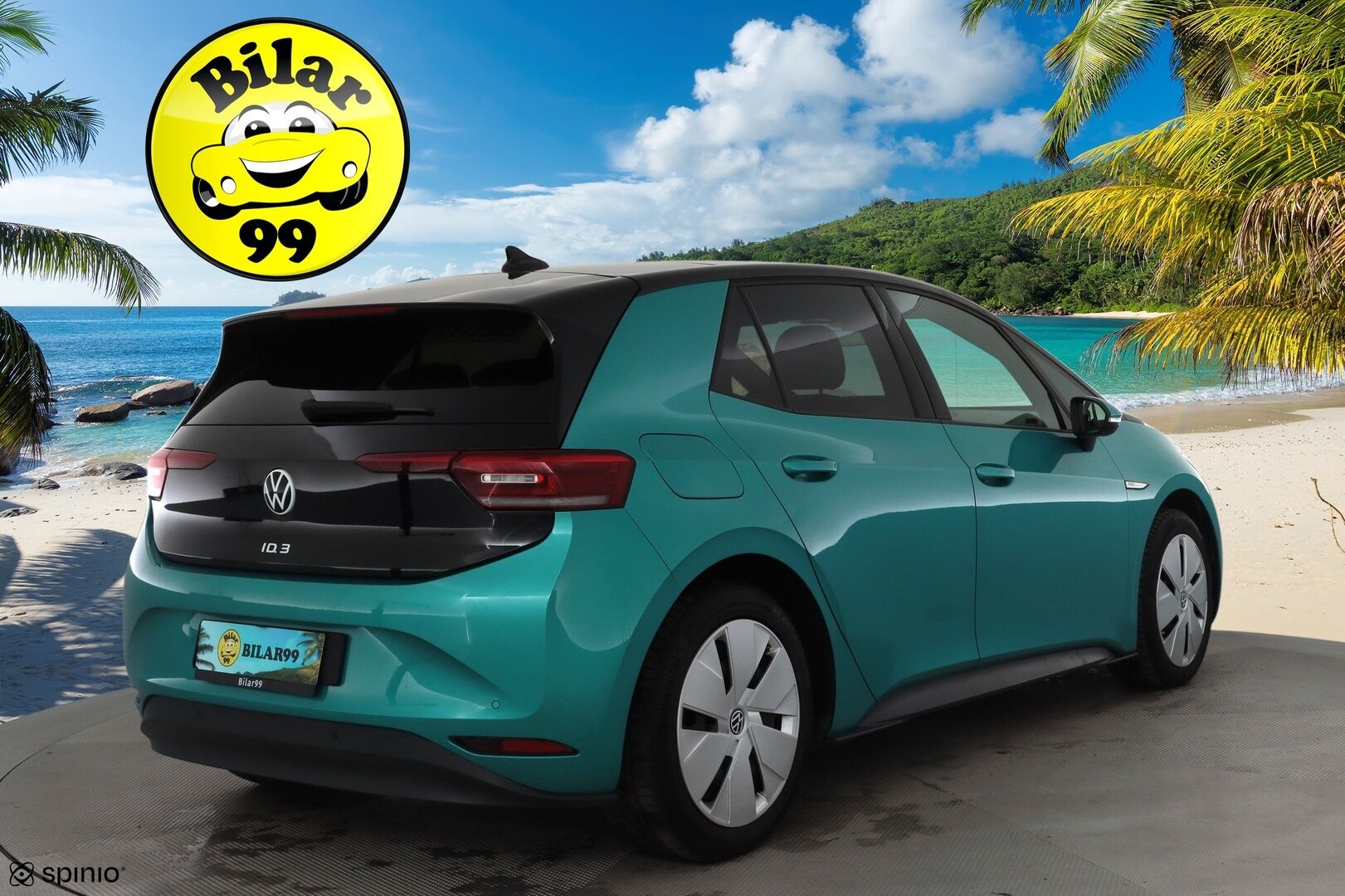 VOLKSWAGEN ID.3 2021 Pro Performance Life 150 kW * Lasikatto / ILP / ACC / Matrix-LED / P.Kamera / Navi / Kaistavahti / Keyless * - SOH 93.8% / 2x Latauskaapelit / Kahdet renkaat / Merkkihuollot