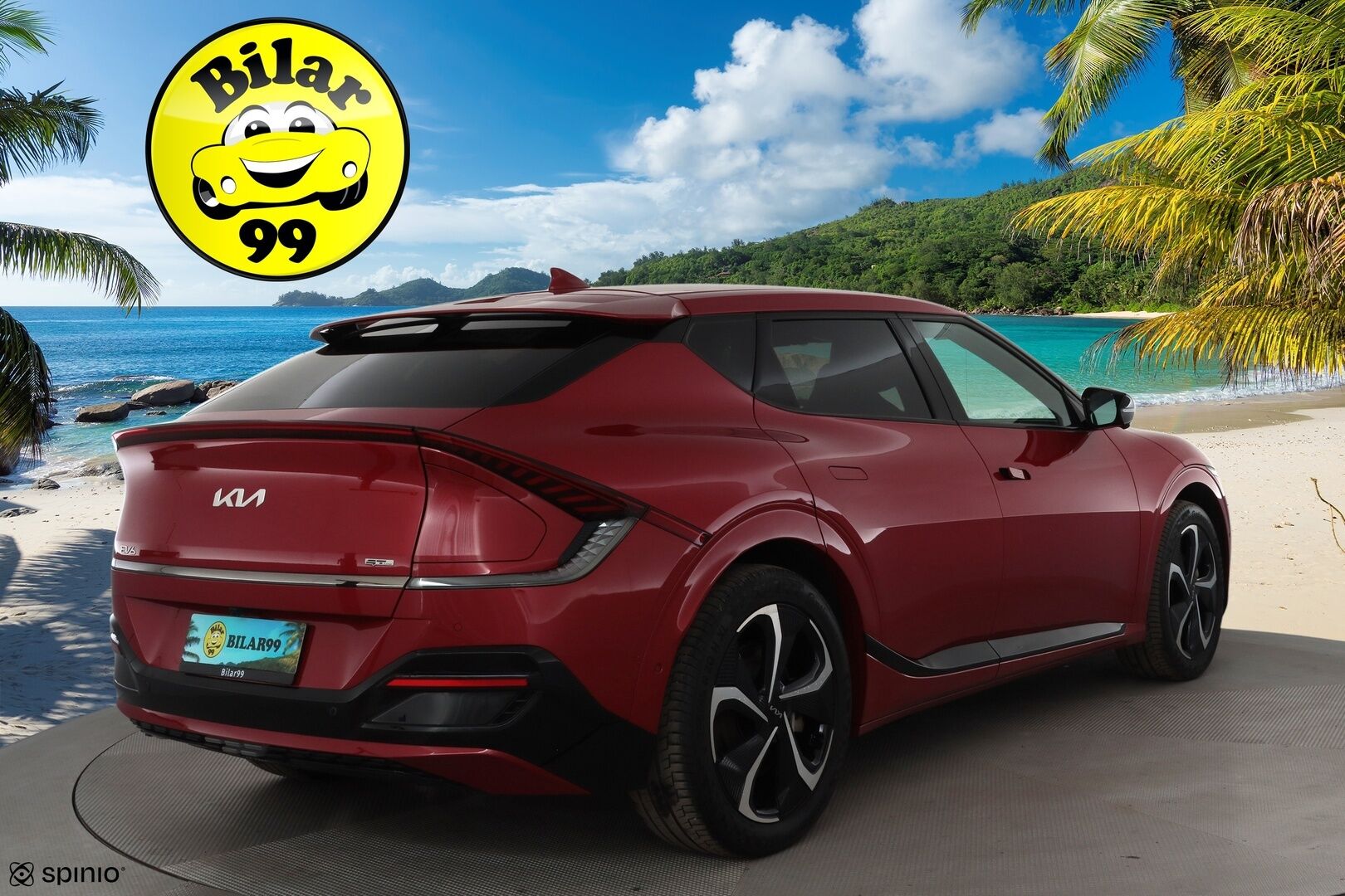 KIA EV6 2022 GT-Line AWD * ACC / 360° / Adapt.LED / Navi / Muistipenkki / Koukku / ILP / Meridian / HUD / Ilmastoidut penkit * - Merkkihuollettu - HULLUT BLACKWEEK JATKOT - KORKOTARJOUS 2,49%