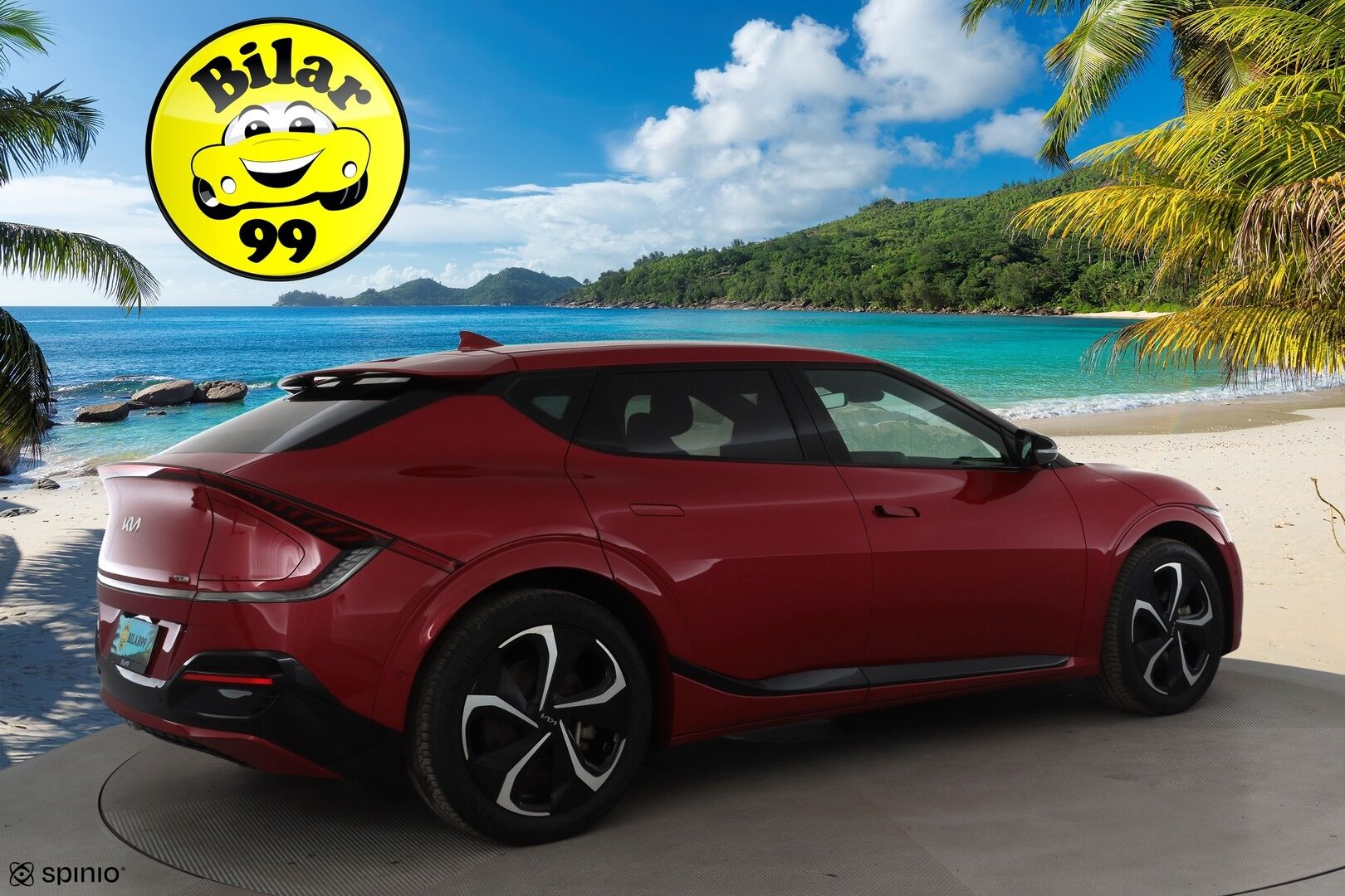 KIA EV6 2022 GT-Line AWD * ACC / 360° / Adapt.LED / Navi / Muistipenkki / Koukku / ILP / Meridian / HUD / Ilmastoidut penkit * - Merkkihuollettu - HULLUT BLACKWEEK JATKOT - KORKOTARJOUS 2,49%