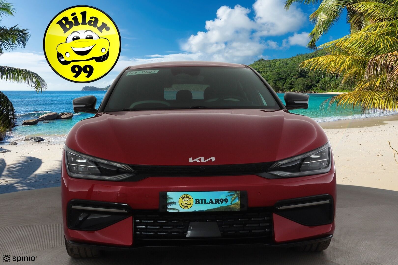 KIA EV6 2022 GT-Line AWD * ACC / 360° / Adapt.LED / Navi / Muistipenkki / Koukku / ILP / Meridian / HUD / Ilmastoidut penkit * - Merkkihuollettu - HULLUT BLACKWEEK JATKOT - KORKOTARJOUS 2,49%