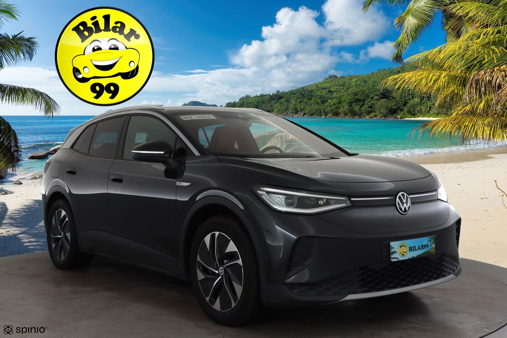 VOLKSWAGEN ID.4 2022 Pro Performance 150 kW * ILP / Koukku / ACC / Matrix-LED / P.kamera / Hierovat Sportpenkit Muistilla * - Merkkihuollot - HULLUT BLACKWEEK JATKOT - KORKOTARJOUS 2,49%