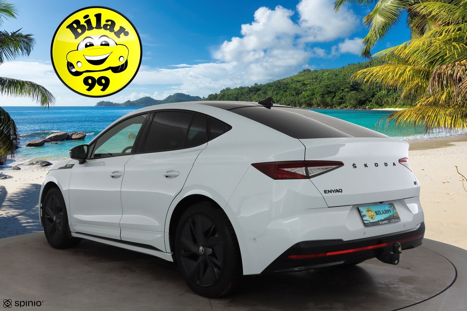 SKODA ENYAQ 2022 COUPE 80x 4x4 RS iV * Koukku / ILP / ACC / Matrix-LED / Canton / Hierova Muistipenkki / P.Kamera / Navi / Kaistavahti * - Merkkihuollot - HULLUT BLACKWEEK JATKOT - KORKOTARJOUS 2,49%