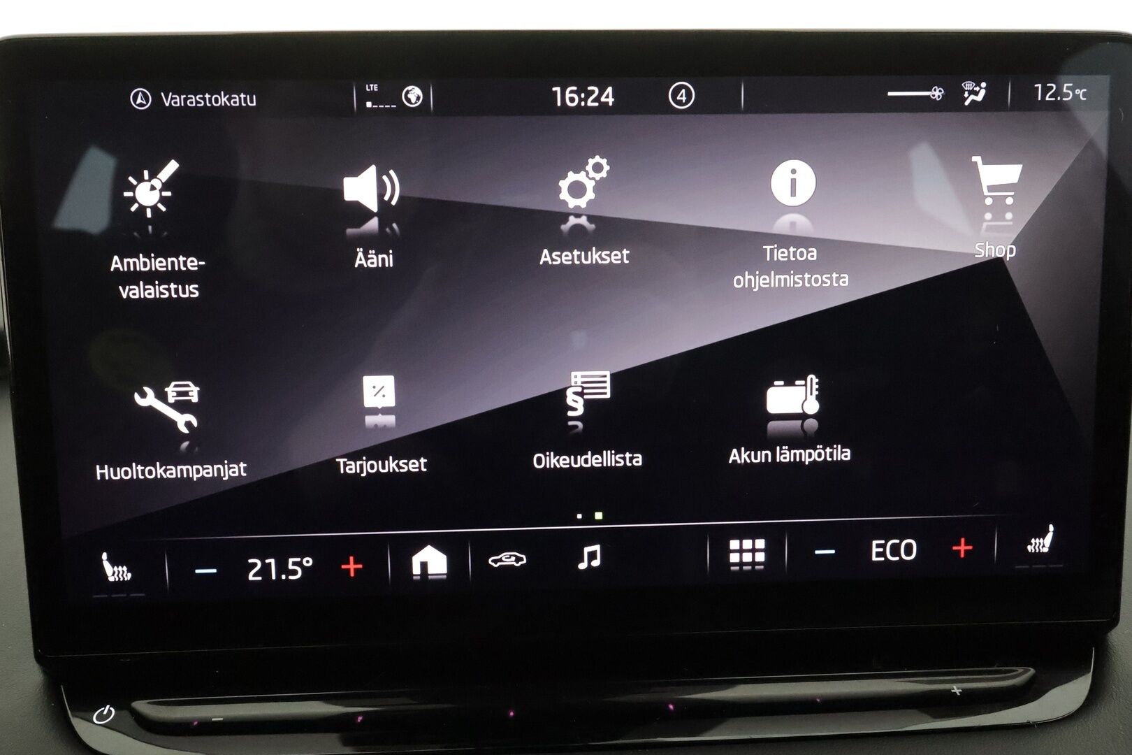 SKODA ENYAQ 2022 80 SportLine iV * ACC / ILP / Matrix-LED / Kamera / Muistipenkki / Navi / Kaistavahti / Keyless * - SoH 94.4% / Kahdet OEM vanteet / Merkkihuollot / Myydään juuri huollettuna!