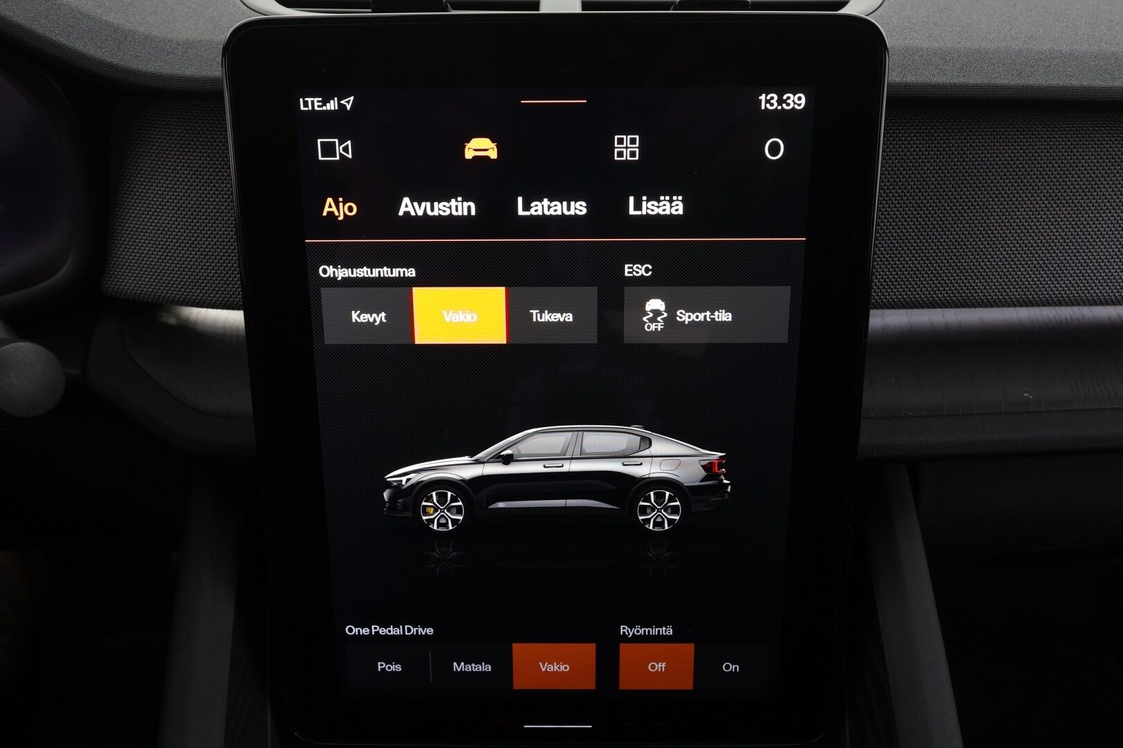 POLESTAR 2 2022 Long Range Single Motor * Pilot&Plus / Koukku / ILP / Lasikatto / ACC / H&K / Pixel-LED / 360° / Sportpenkki Muistilla * - Akku kuntotarkastettu / Pilot&Plus