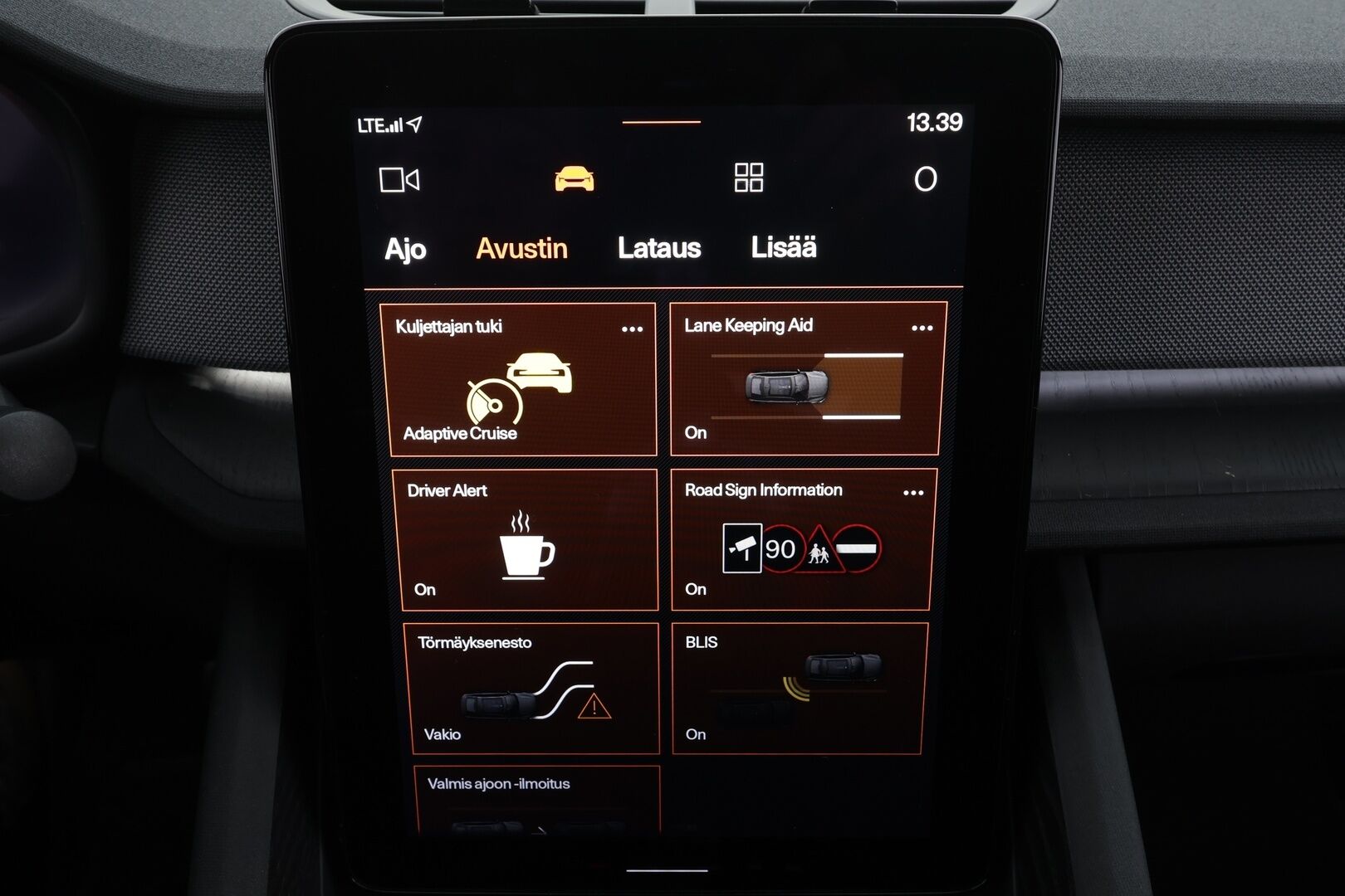 POLESTAR 2 2022 Long Range Single Motor * Pilot&Plus / Koukku / ILP / Lasikatto / ACC / H&K / Pixel-LED / 360° / Sportpenkki Muistilla * - Akku kuntotarkastettu / Pilot&Plus