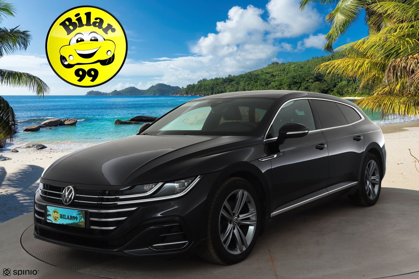 VOLKSWAGEN ARTEON 2022 Shooting Brake R-Line eHybrid 160 kW DSG *Webasto / ACC / P.kamera / LED / Navi / Koukku / KeylessGo* - Akku kuntotarkastettu / Kahdet renkaat aluvanteilla