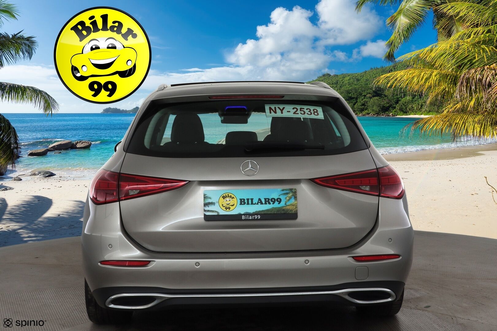 MERCEDES-BENZ C 2022 300d T Avantgarde * Panorama / Webasto / Distronic / LED-High Performance / P.kamera / Koukku / Navi / Kaistavahti * - Kahdet renkaat - HULLUT AVAJAISHULINAT KORKOTARJOUS 3,29 %