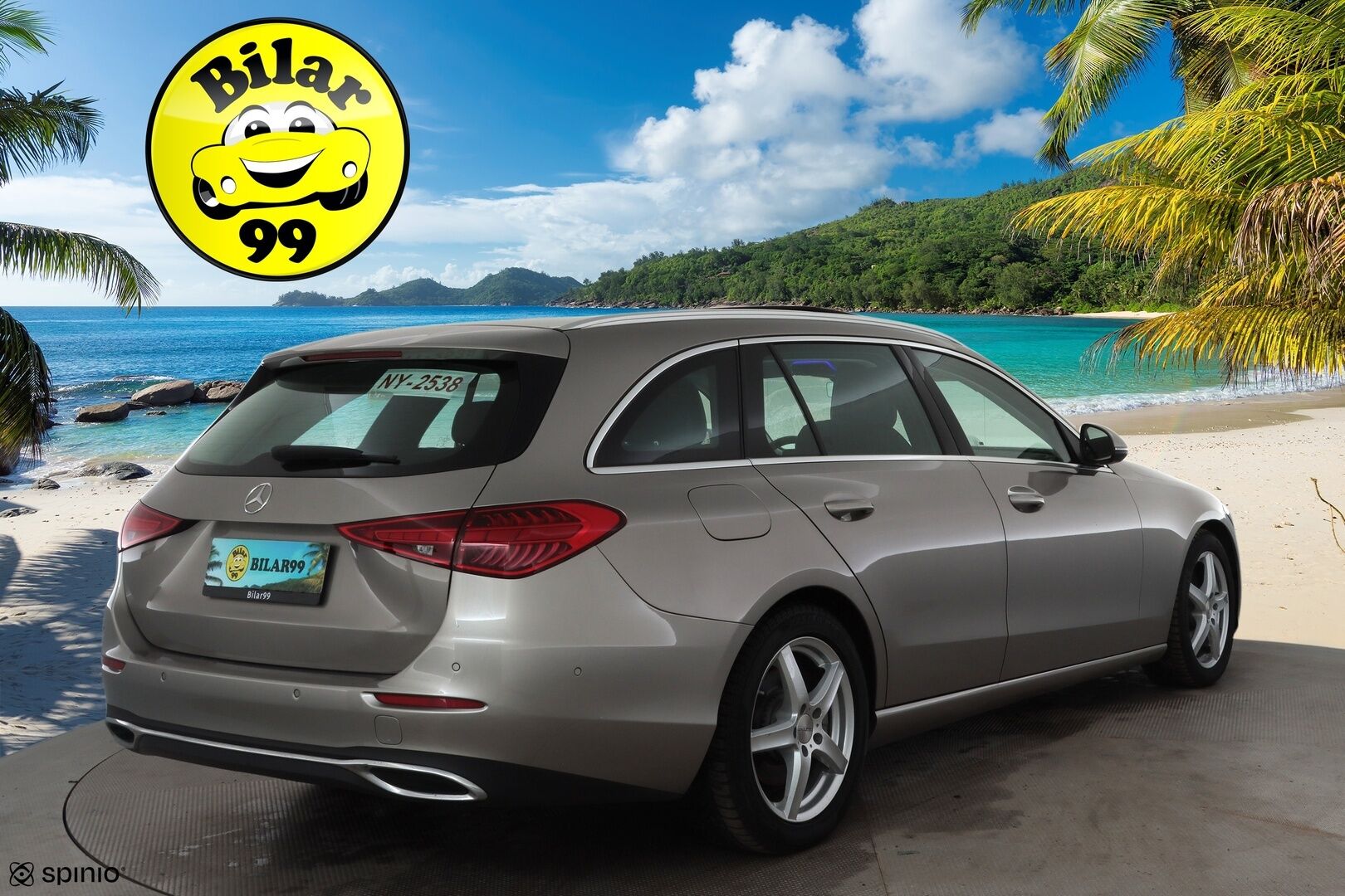 MERCEDES-BENZ C 2022 300d T Avantgarde * Panorama / Webasto / Distronic / LED-High Performance / P.kamera / Koukku / Navi / Kaistavahti * - Kahdet renkaat - HULLUT AVAJAISHULINAT KORKOTARJOUS 3,29 %