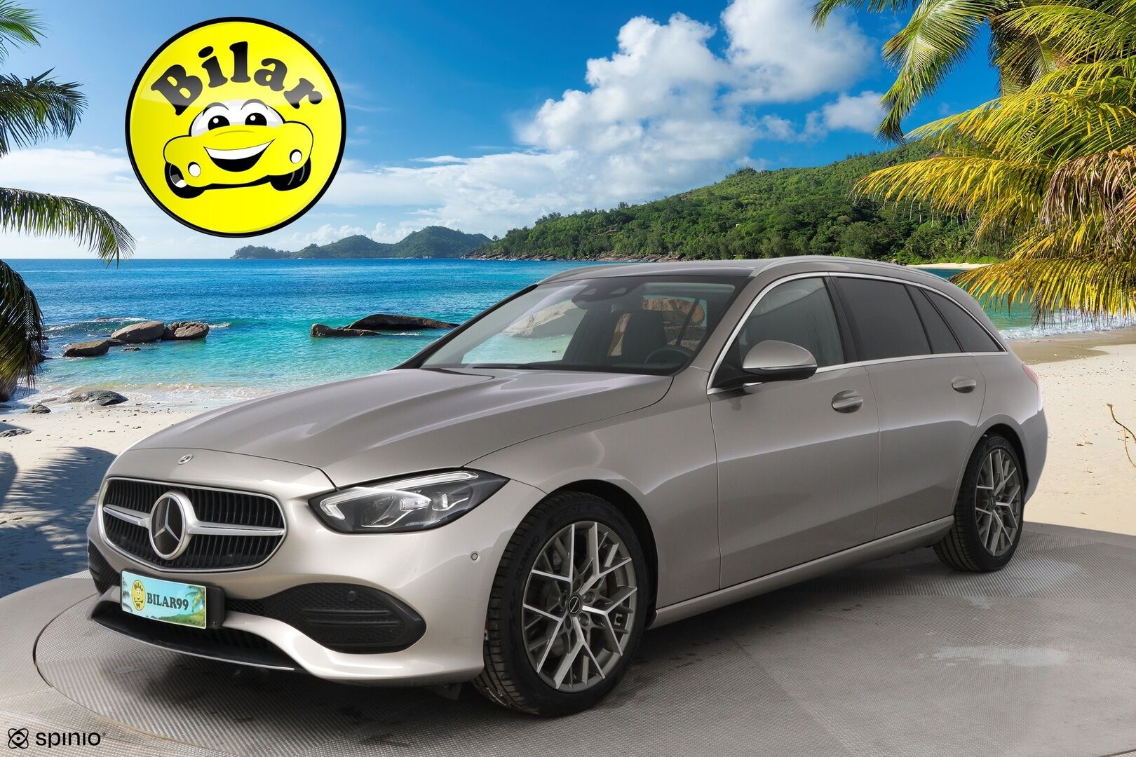 MERCEDES-BENZ C 2022 300d T Avantgarde - Webasto | Distronic+ | Panorama | Peruutuskamera | Vetokoukku | LED High Performance | Comand Navi | Näyttävä!